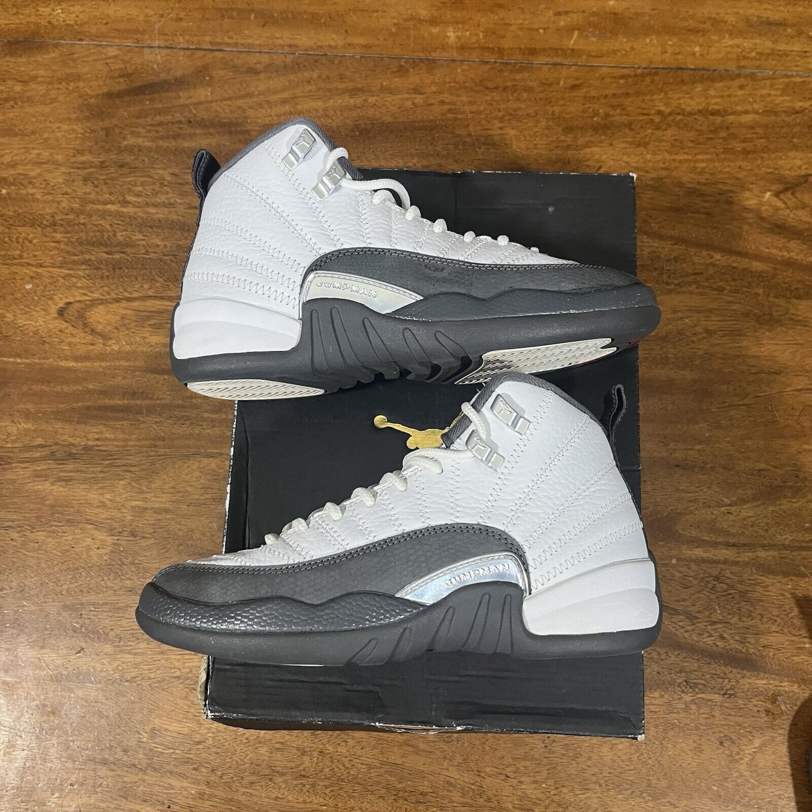 Jordan Brand Size 4.5 - Air Jordan 12 Retro Dark Grey Size US 6 / IT 36 - 2 Thumbnail