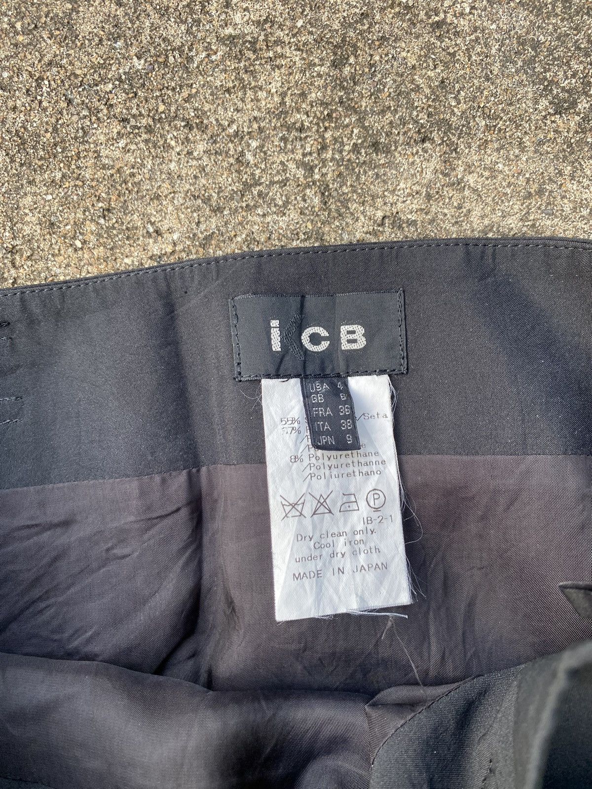 Issey Miyake 🖤BLACKDAY🖤ICB-Japanesebrand Skirt Isseymiyake Size 25" / US 0 / IT 36 - 5 Thumbnail