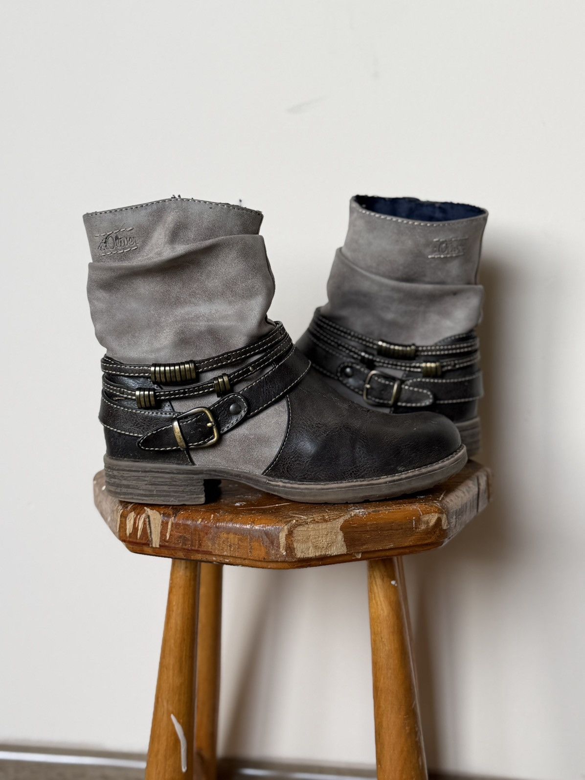 14th Addiction Leather WESTERN belts AVANT-GARDE Boots margiela STYLE Size US 8 / IT 38 - 1 Thumbnail