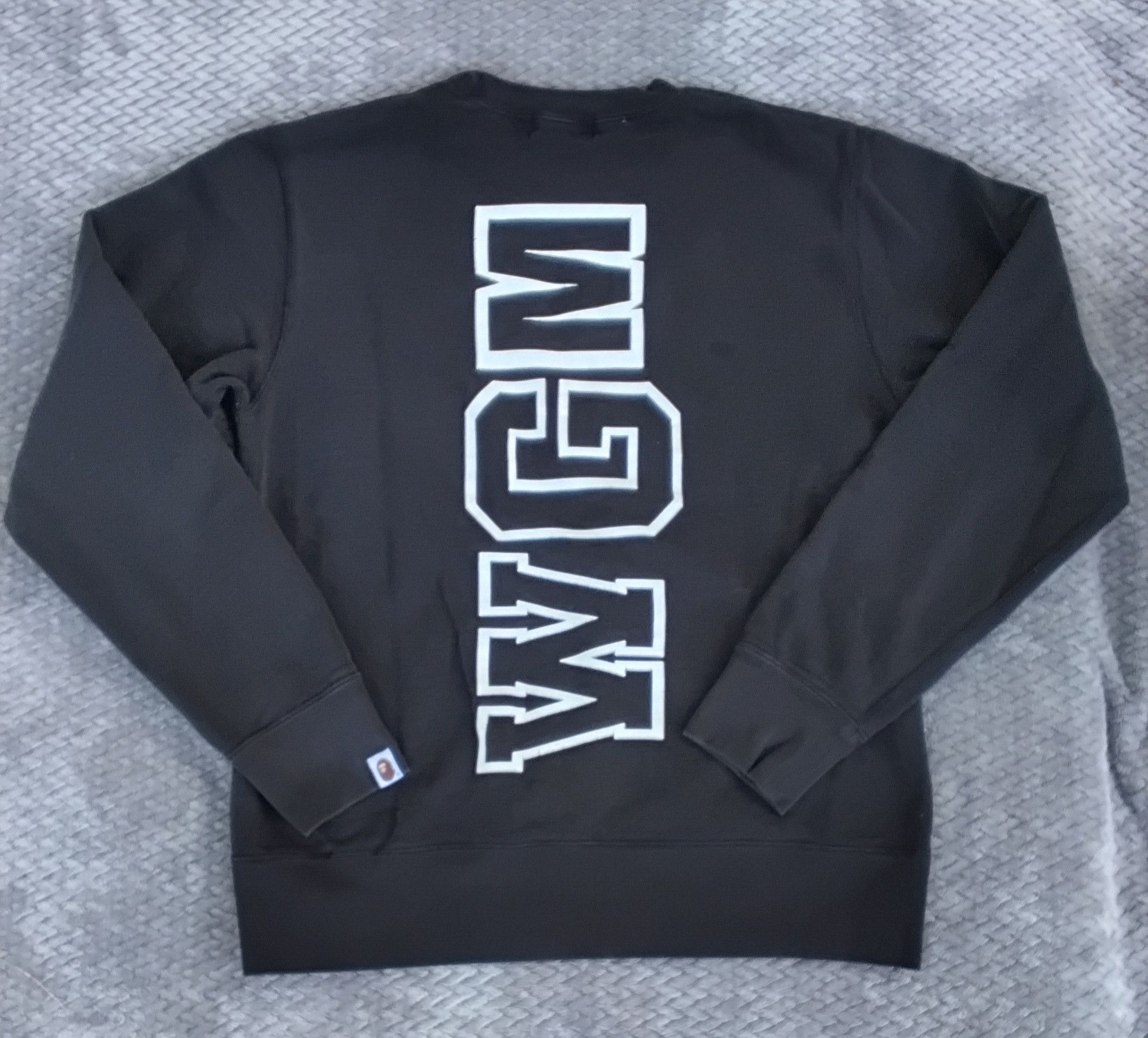 Bape Bape Shark Pullover Hoodie (Size Medium) (Black) A Bathing