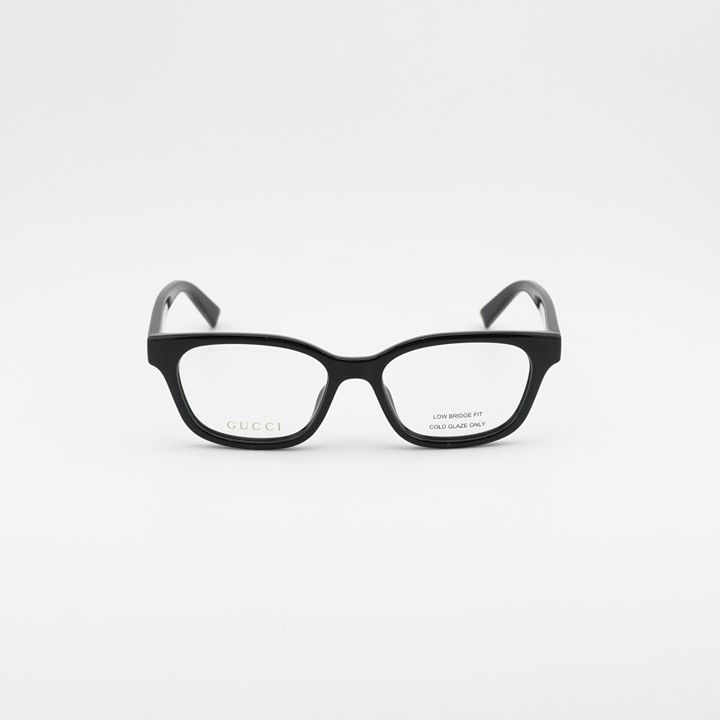 Gucci Gucci GG2103OL 005 Eyeglasses Black 53mm Square Frame Size ONE SIZE - 2 Thumbnail