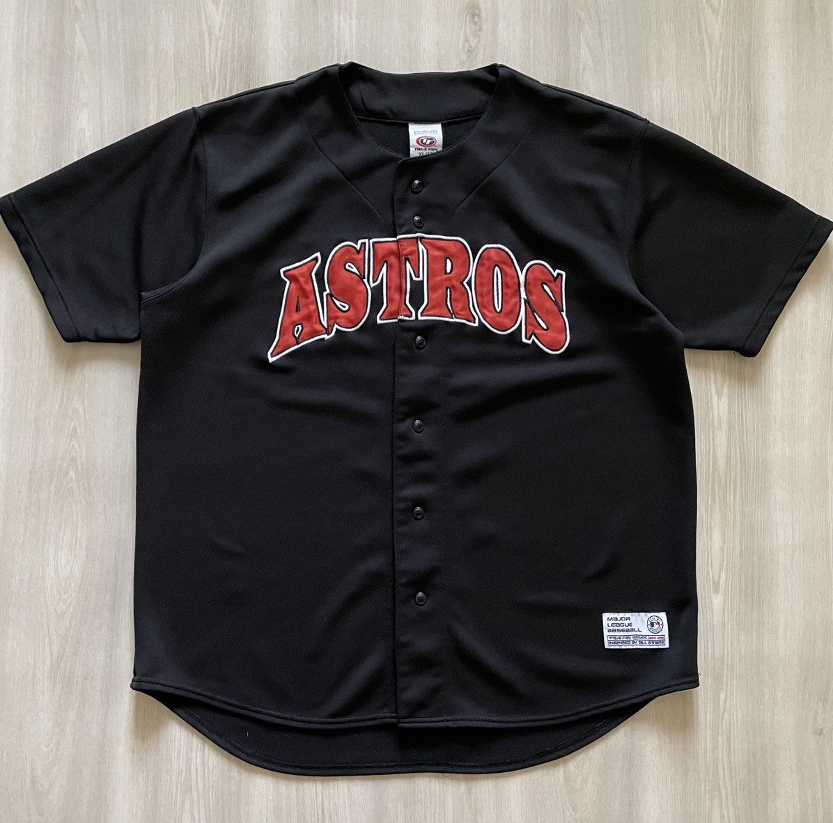 Vintage Rare Vintage Houston Astros Baseball Club Texas Logo Sz X Size US XL / EU 56 / 4 - 1 Thumbnail