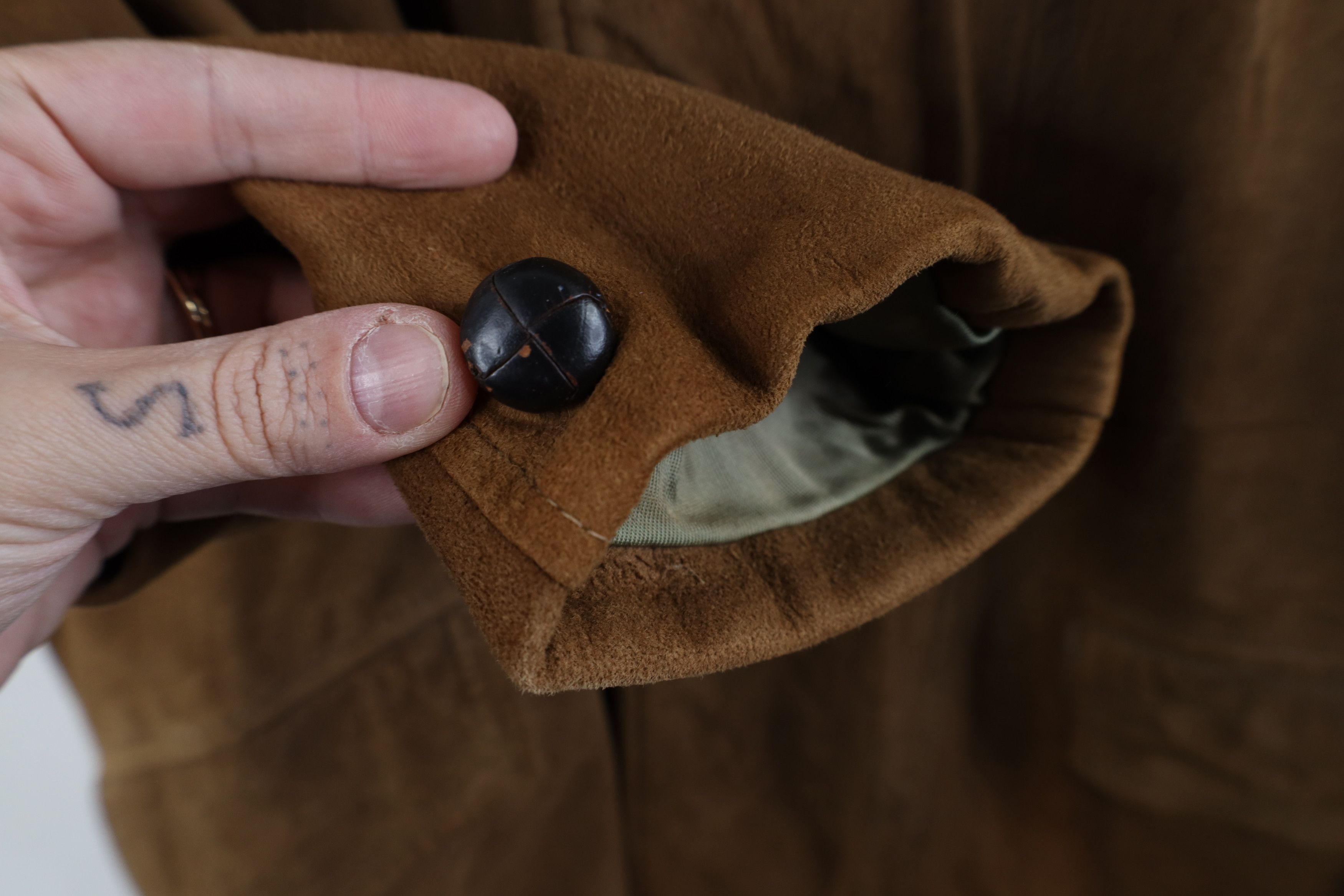 Vintage Vintage 70s Streetwear Leather Full Button Blazer Jacket USA Size US XL / EU 56 / 4 - 8 Thumbnail