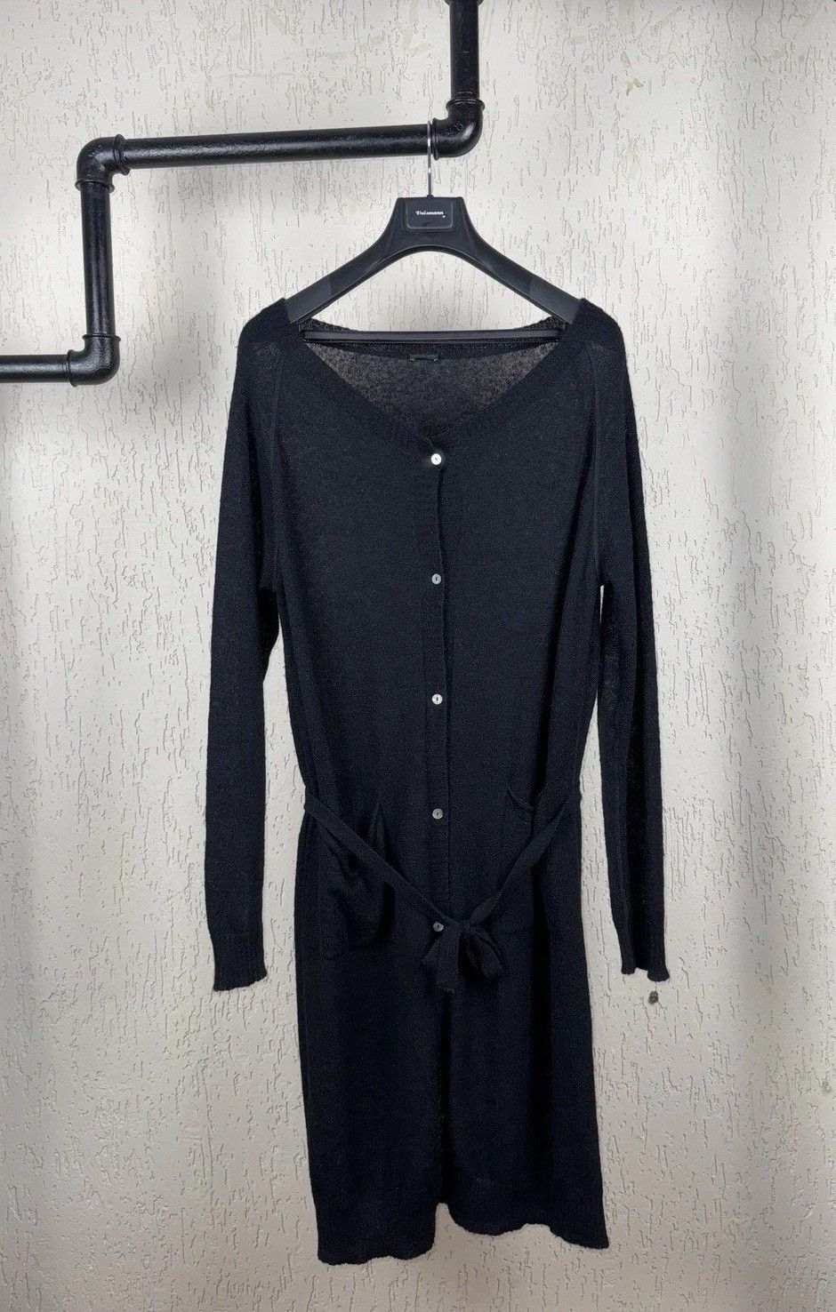 Annette Gortz Annette Gortz Cardigan Womens Alpaca Wool Minimalist Long Size L / US 10 / IT 46 - 1 Thumbnail