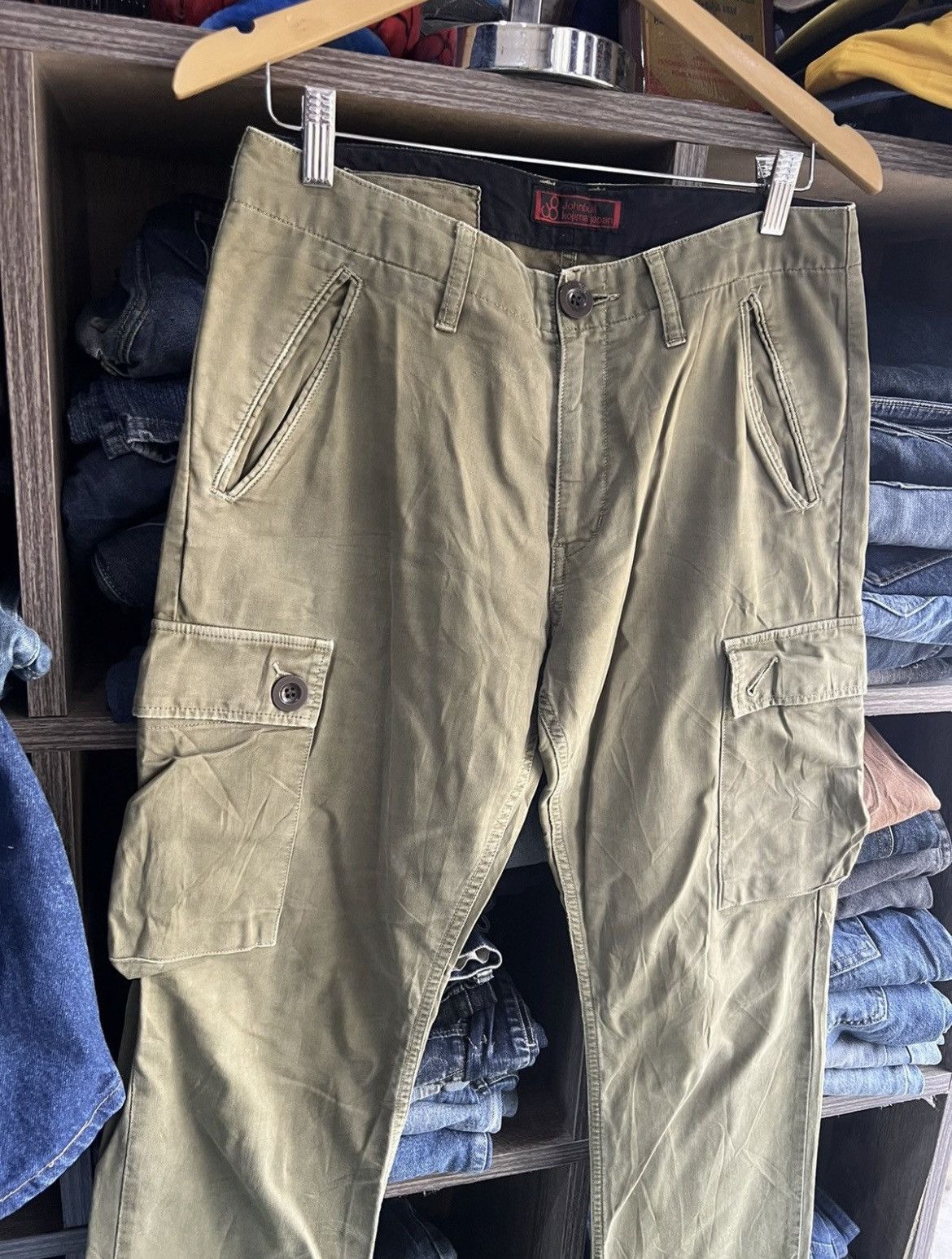 Johnbull 🔥Vintage Johnbull Kojima Japan 6 Pockets Cargo Pant Size US 32 / EU 48 - 7 Thumbnail