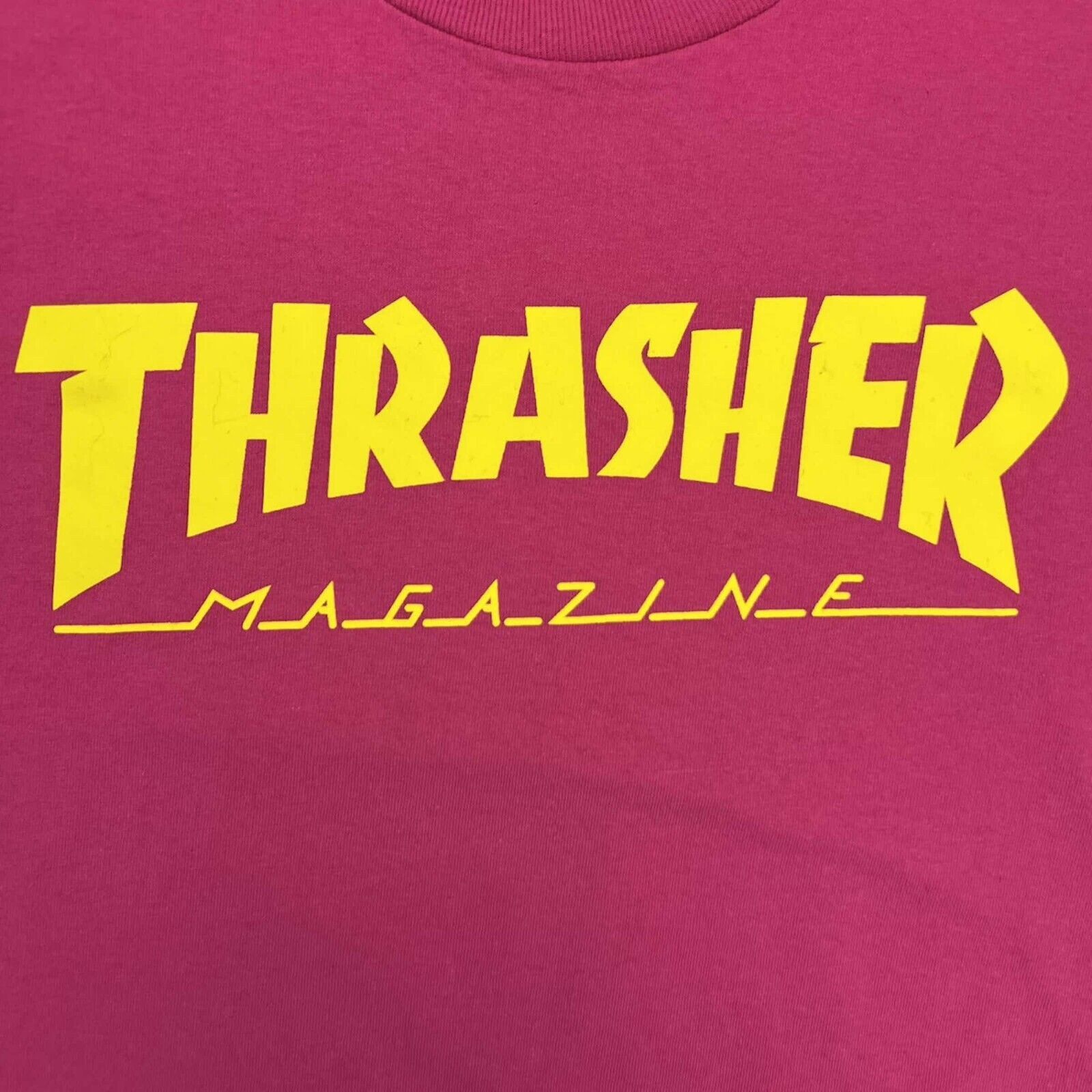 Thrasher × Vintage Thrasher Magazine T Shirt Skateboard Flame Spell Out Tee Size US M / EU 48-50 / 2 - 2 Thumbnail