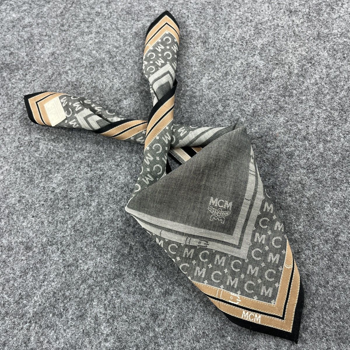 MCM MCM Handkerchief / Bandana / Neckerchief B863 Size ONE SIZE - 9 Thumbnail