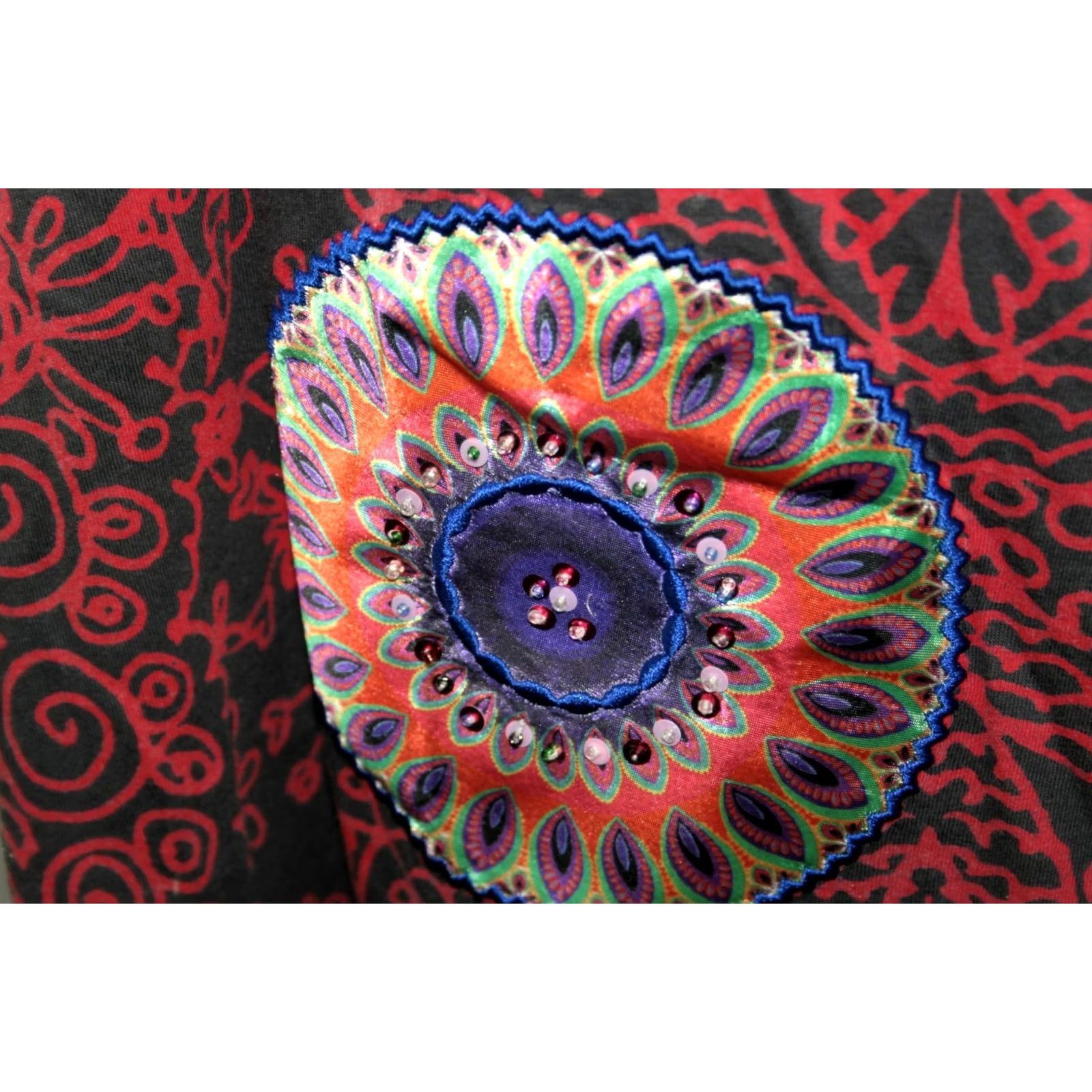 Desigual Desigual womens Skirt Size M Multicoloured Denim Size 32" / US 10 / IT 46 - 3 Thumbnail