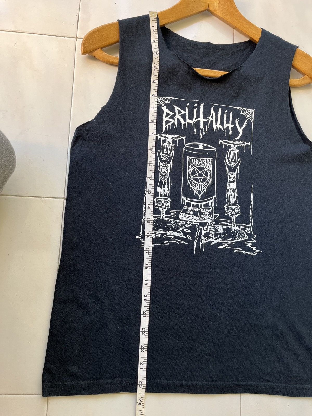 Thrasher Vintage Thrasher Brutality y2k Size US S / EU 44-46 / 1 - 10 Thumbnail