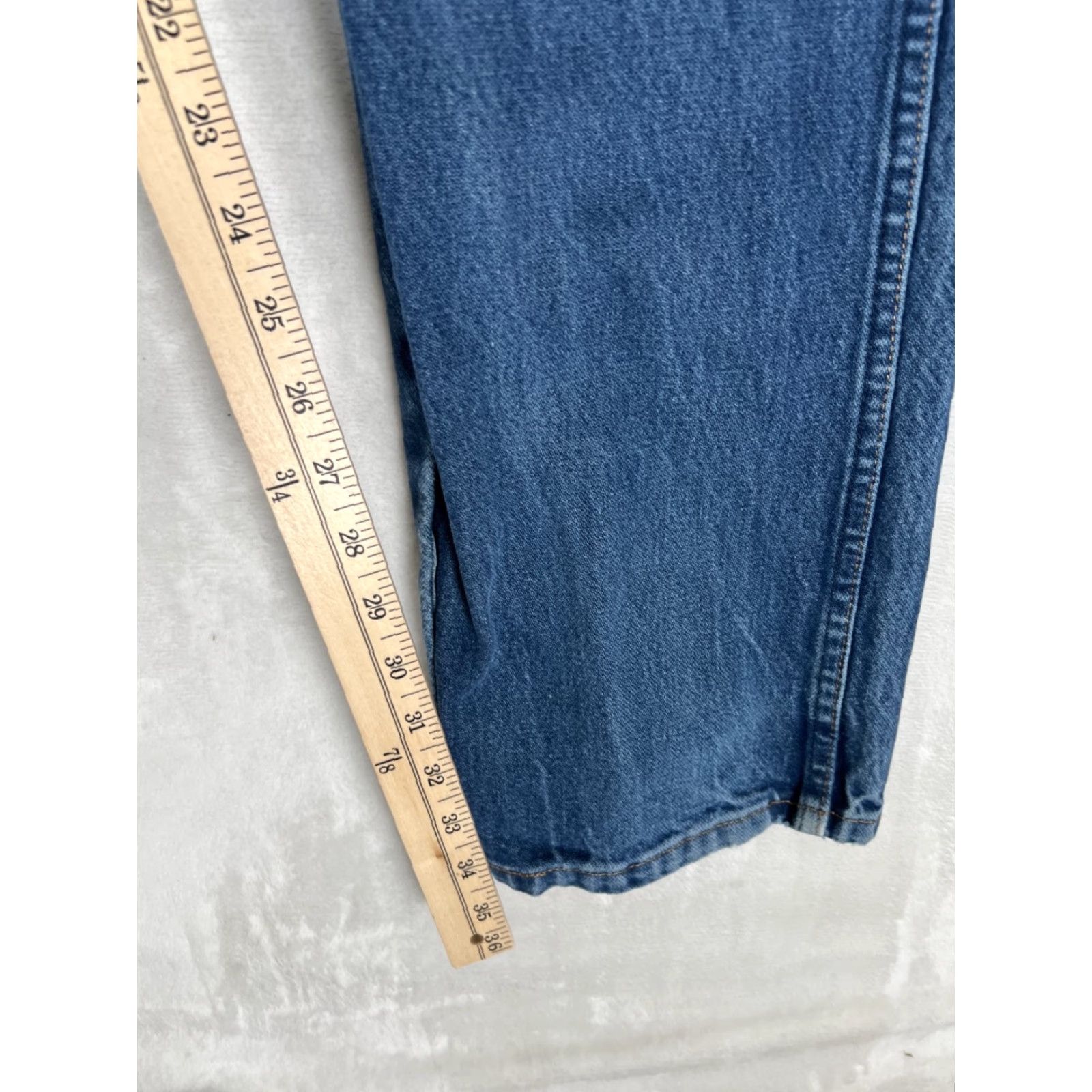 Wrangler VINTAGE Wrangler Jeans 13MWZ Blue Denim Regular Fit Cowboy Jeans 40x34 READ Size US 40 / EU 56 - 2 Thumbnail