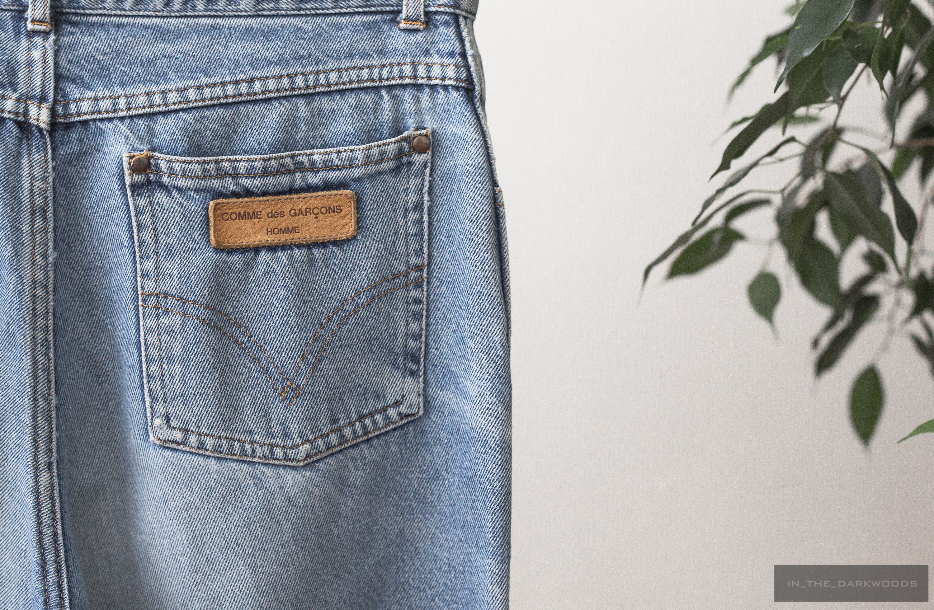 Comme des Garcons Homme distressed denim pants Size US 28 / EU 44 - 6 Thumbnail