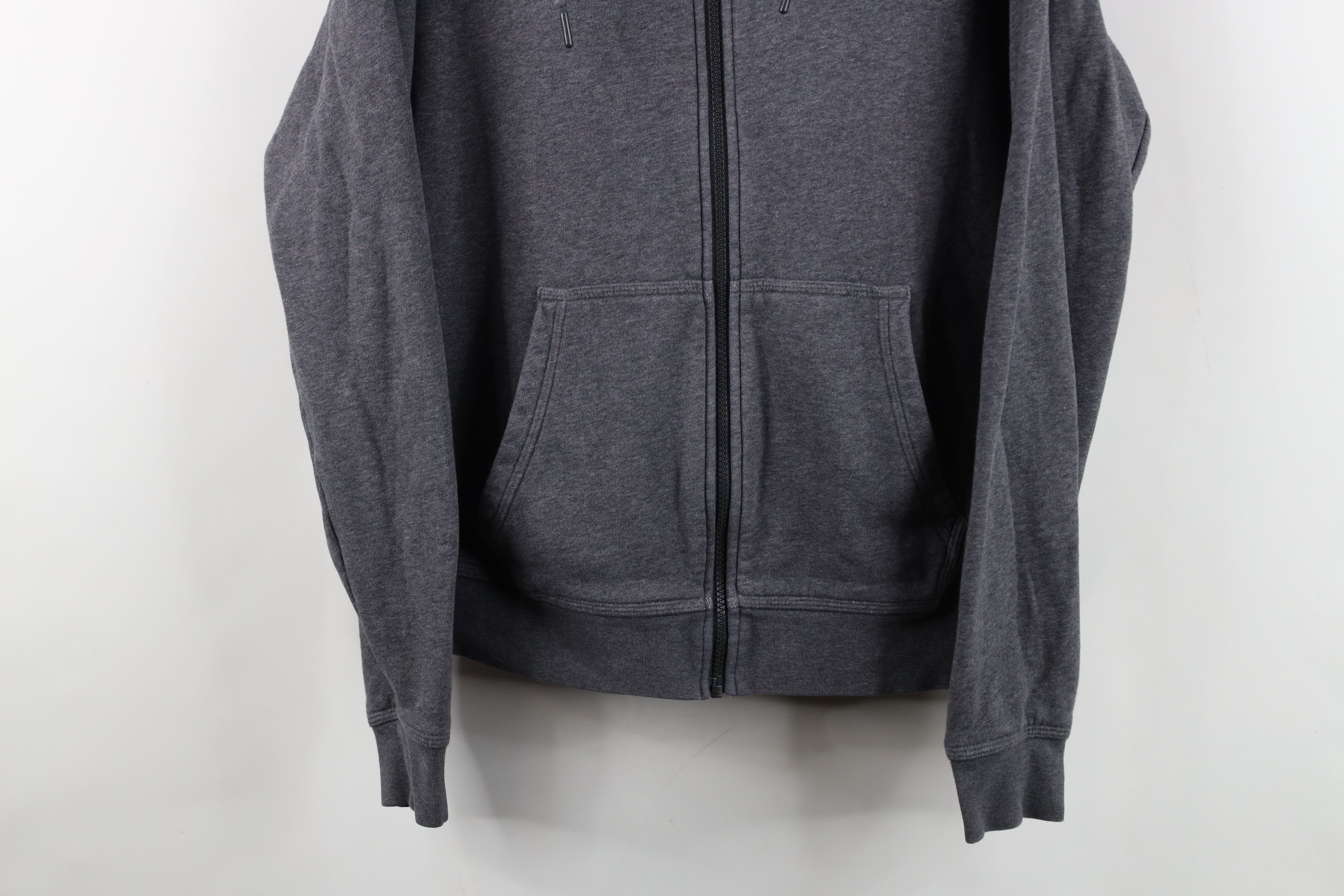Nike Vintage Nike Mini Swoosh Full Zip Hoodie Sweatshirt Gray Size US M / EU 48-50 / 2 - 3 Thumbnail