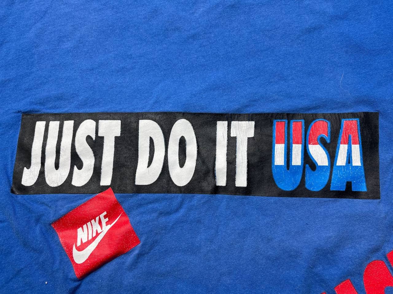 Nike Vintage Nike made in the usa t shirt Size US XL / EU 56 / 4 - 3 Thumbnail