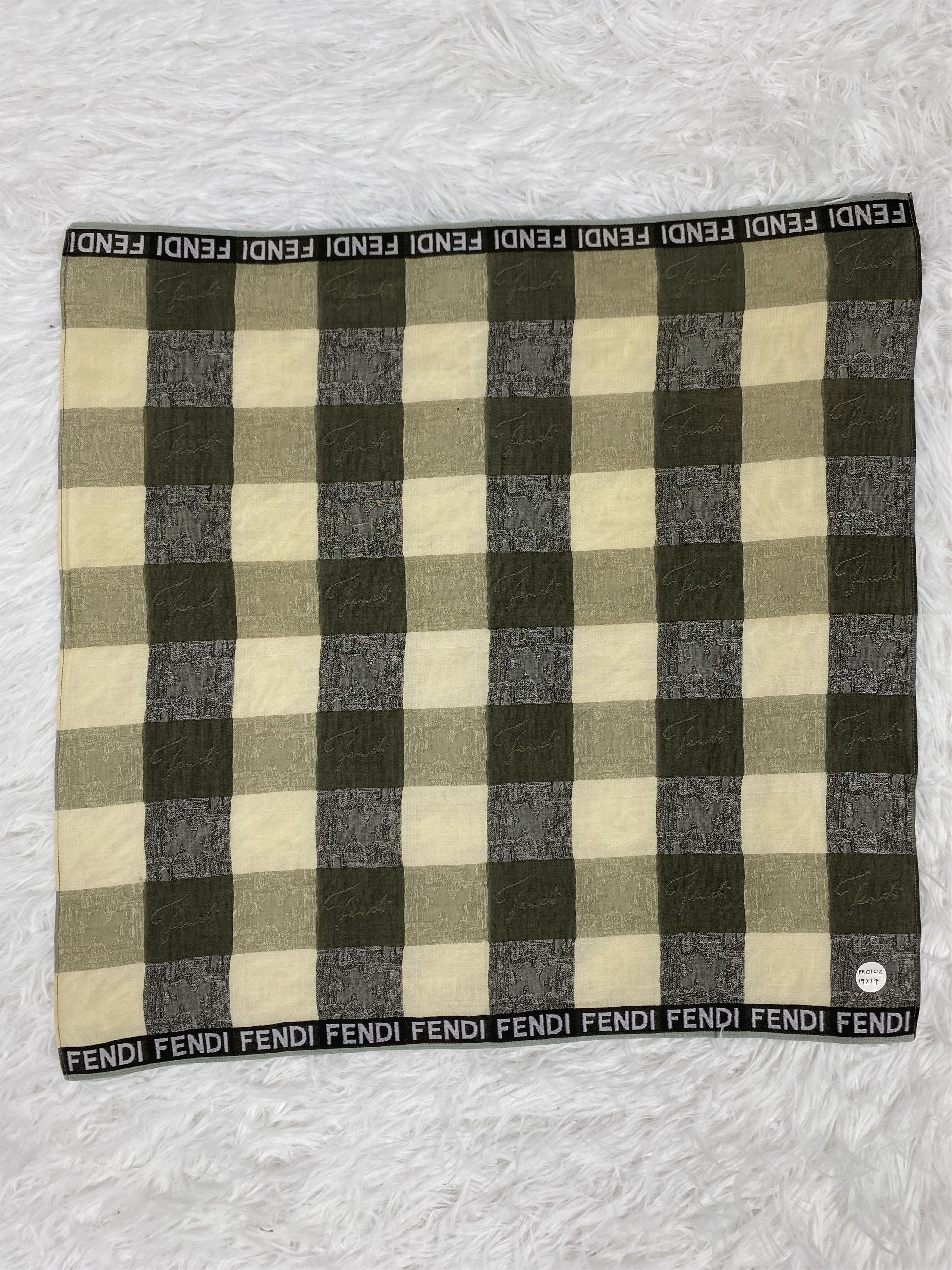 Vintage Vintage Fendi Handkerchief PH0102 Size ONE SIZE - 4 Thumbnail