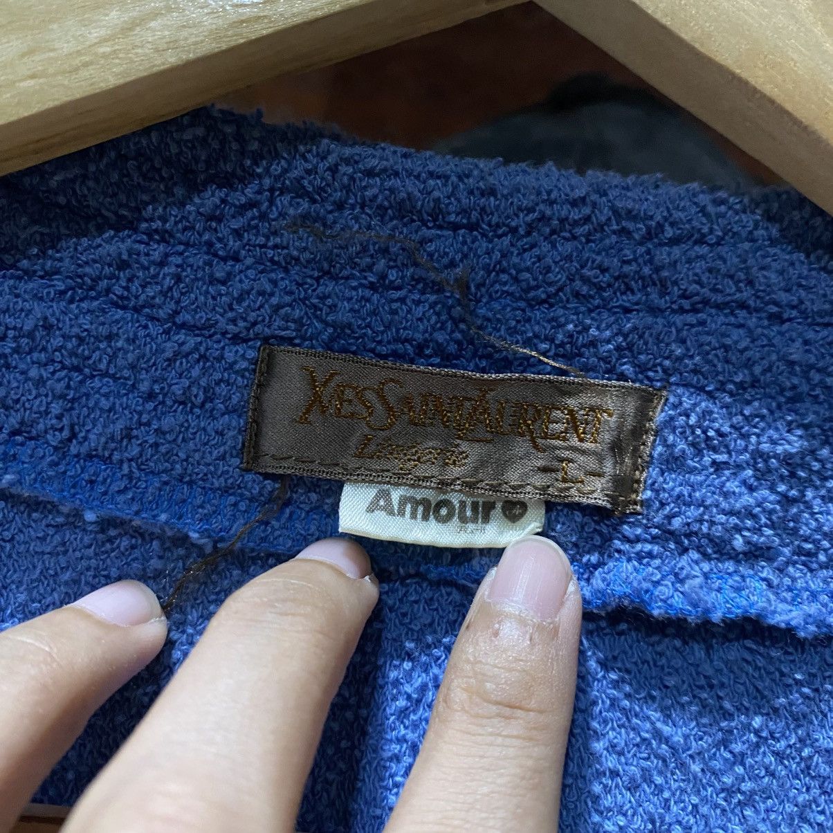 Yves Saint Laurent Vintage Yves Saint laurent Bath Robe Size US L / EU 52-54 / 3 - 14 Thumbnail