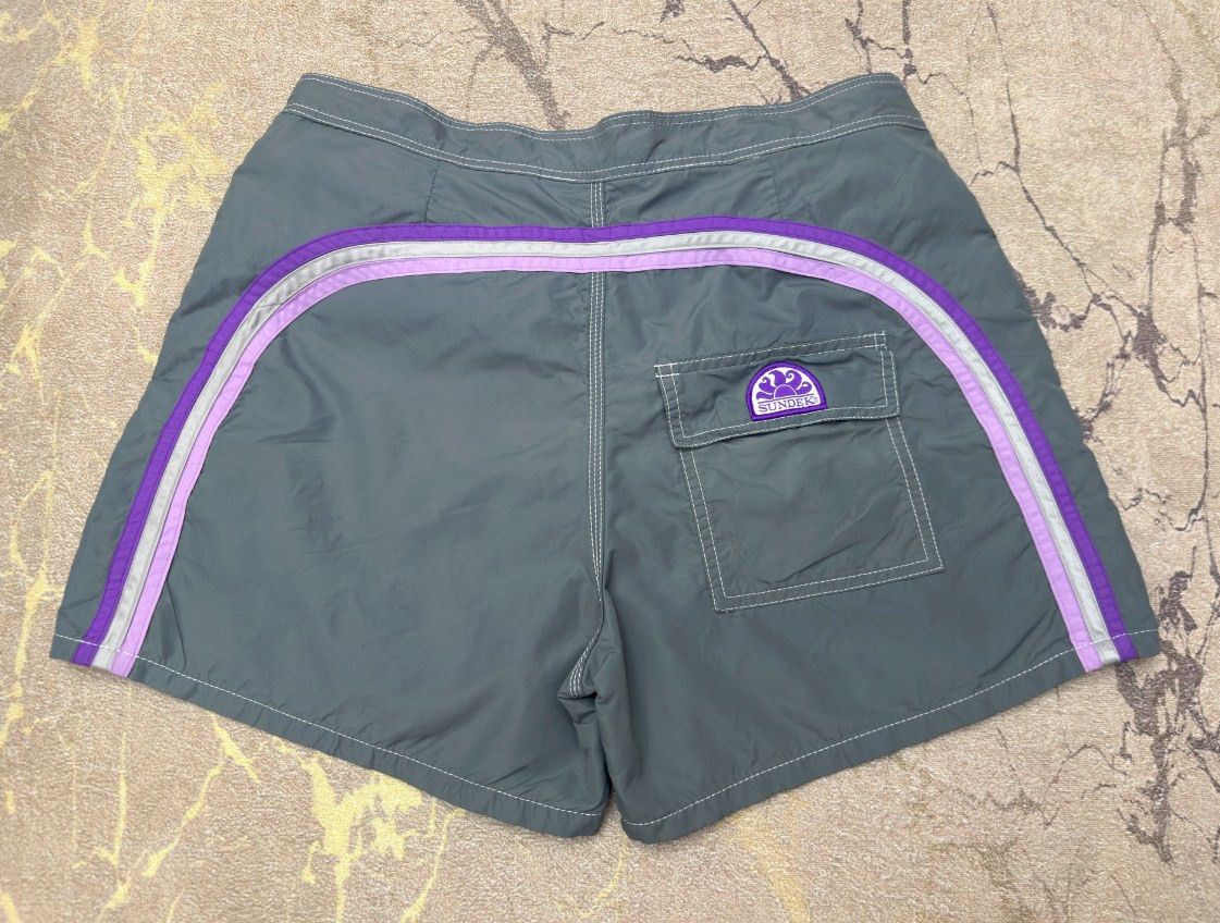 Sundek Sundek 33 Beach Swim Board Shorts Trunks Bath Suit Size 33 S Size US 33 - 13 Thumbnail