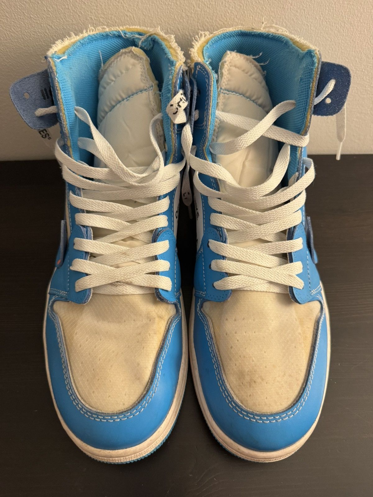 Nike × Off-White Nike Off white Jordan 1 Size US 12.5 / EU 45-46 - 4 Thumbnail