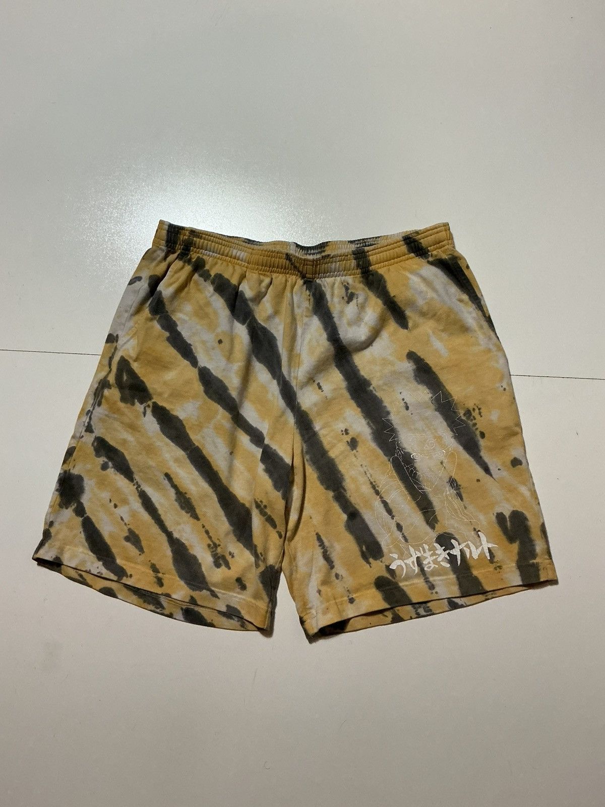 Hypland Hypland X Naruto Shippuden Tie Dye Manga Anime 8” Shorts Size US 34 / EU 50 - 1 Thumbnail