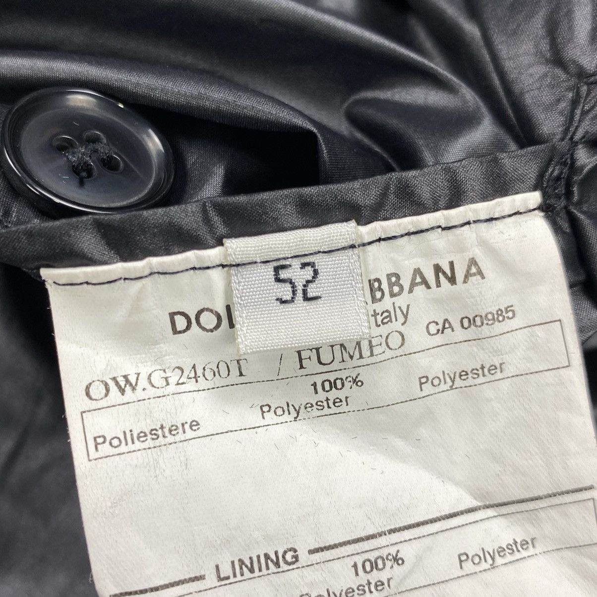 Dolce & Gabbana Multi-Pocket Puffer Blazer Jacket Size US L / EU 52-54 / 3 - 6 Thumbnail
