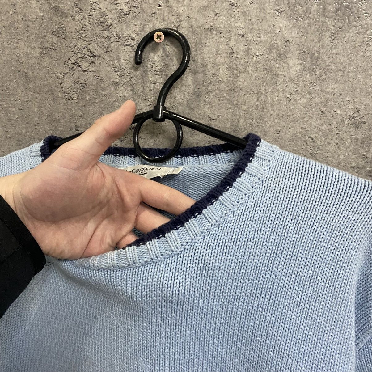 Yves Saint Laurent Vintage YSL Sweater Knit Yves Saint Laurent Heavy Sweater Size US L / EU 52-54 / 3 - 8 Thumbnail