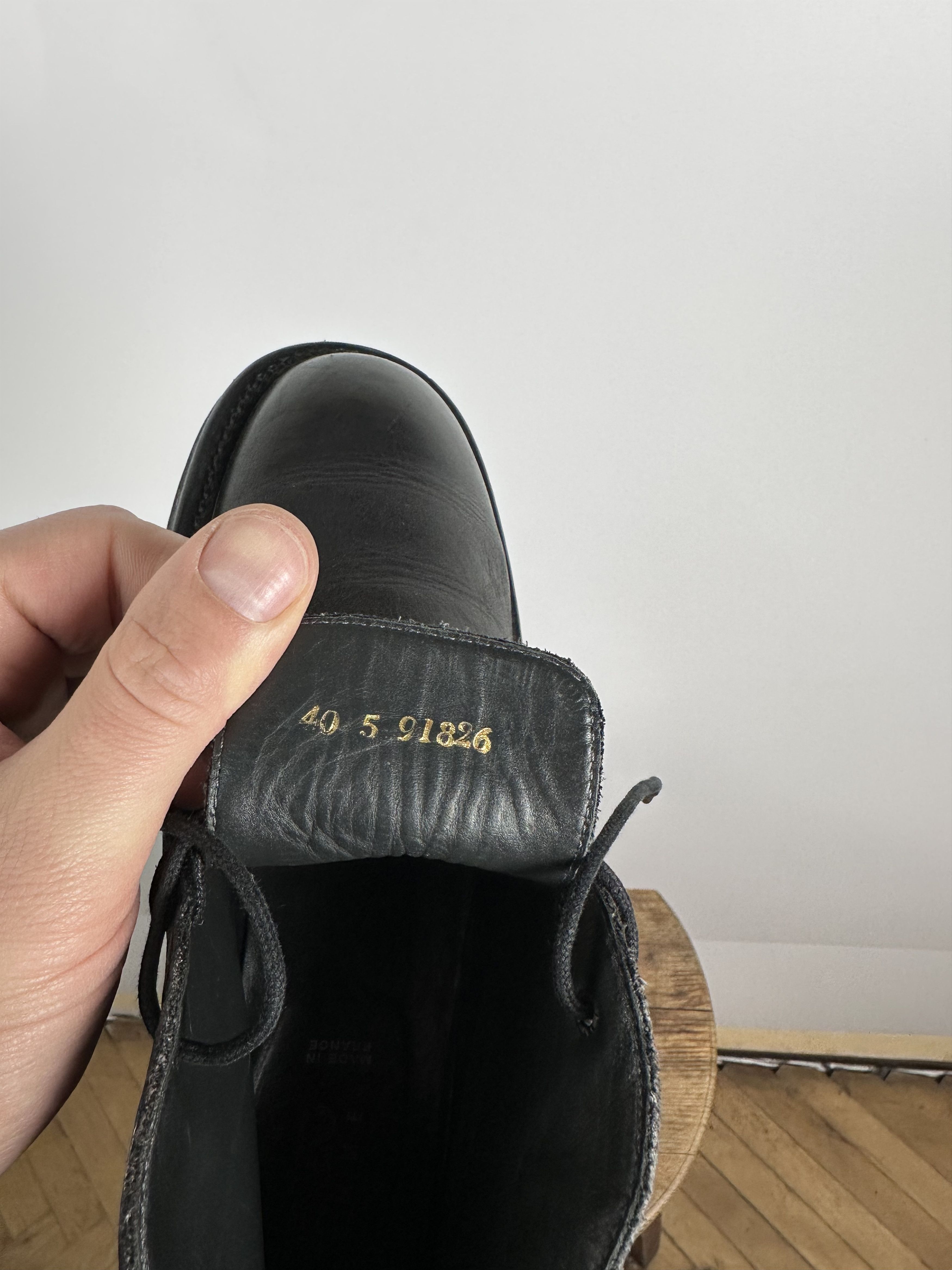 Kenzo × Vintage Vintage KENZO HOOME Boots Authentic Black Leather Shoes 40 Size US 7 / EU 40 - 12 Thumbnail