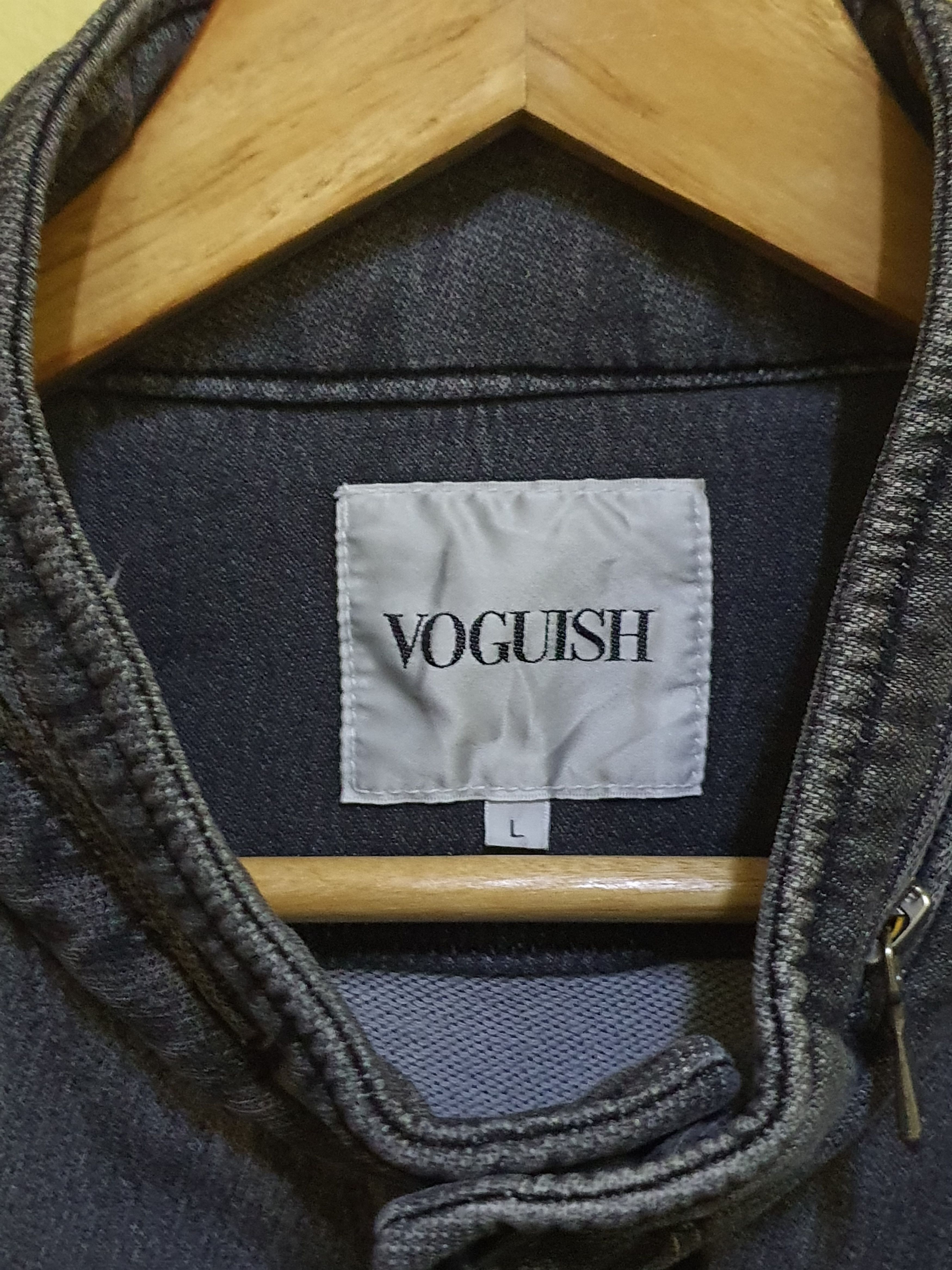 Japanese Brand Voguish Punk/Distressed/Washed Denim Jacket Size US M / EU 48-50 / 2 - 4 Thumbnail