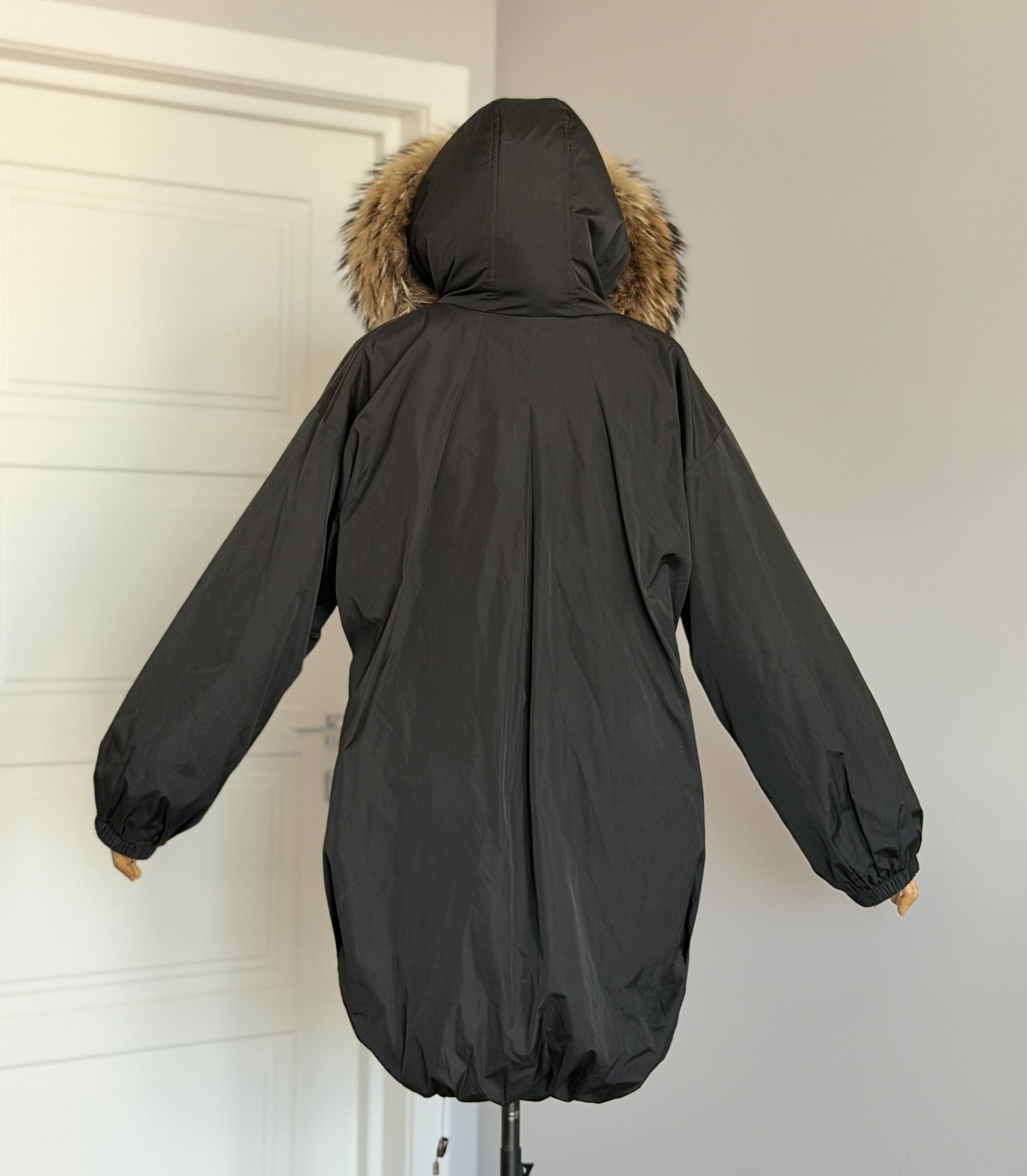 Burberry BURBERRY London Hooded Jacket With Removable Fur Black Size M / US 6-8 / IT 42-44 - 3 Thumbnail