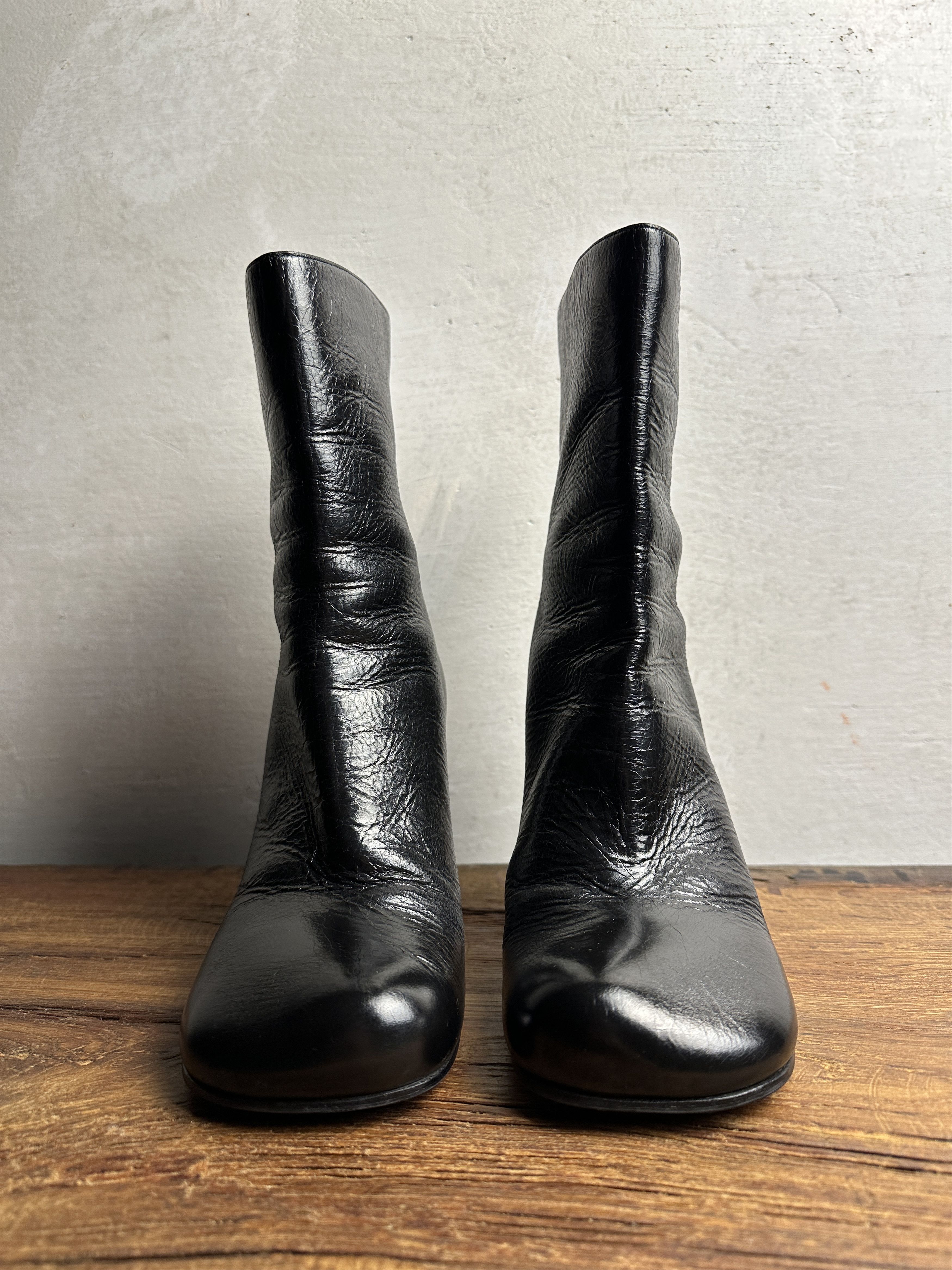Bottega Veneta Bottega Veneta Squared Toe LAVILLE Nappa Boots Size US 8.5 / IT 38.5 - 6 Thumbnail