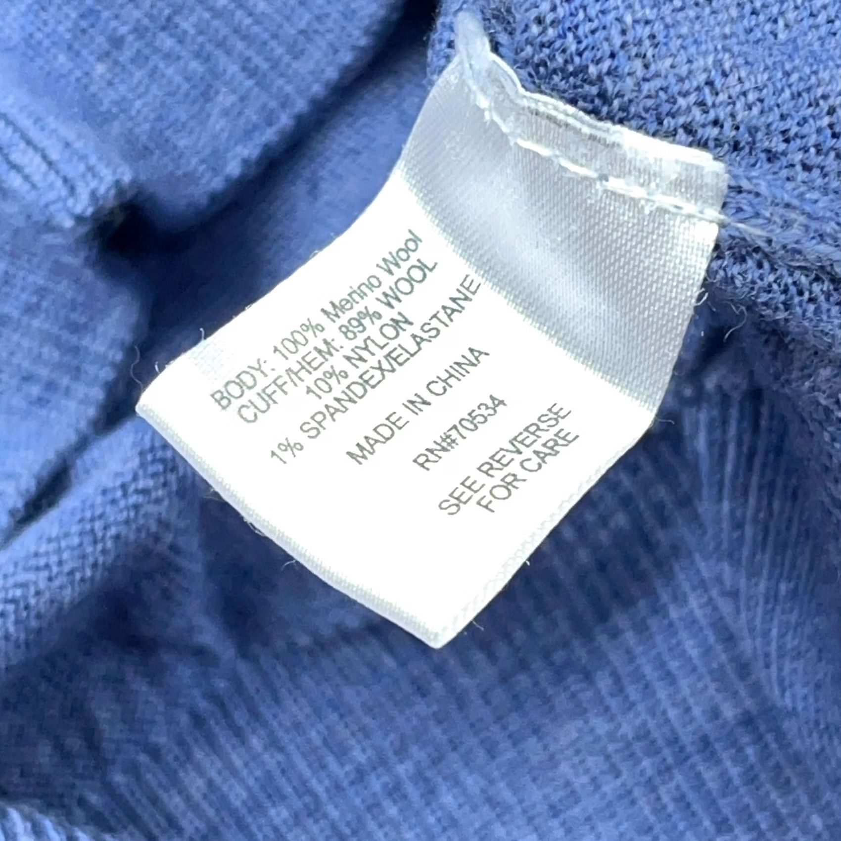 Orvis Orvis Sweater Men Medium Blue Pullover Quarter Zip Merino Wool Lightweight Knit 1/4 Zip Casual Classic Outdoor Mens Regular Size M Blue Size US M / EU 48-50 / 2 - 4 Thumbnail
