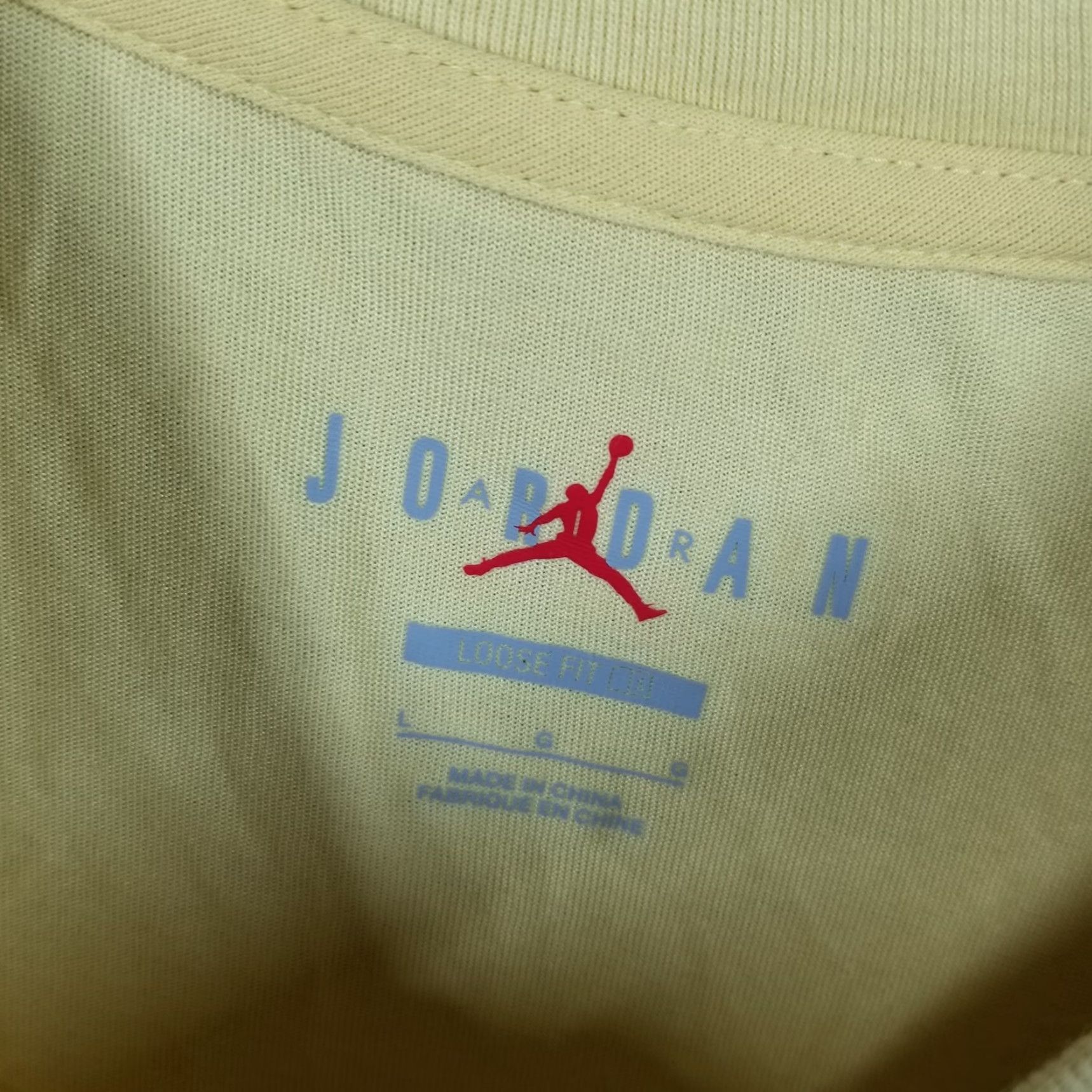Jordan Brand Jordan Shirt Womens Large Loose Fit Jumpman Graphic Athletic Tee DQ4394-753 Size L / US 10 / IT 46 - 3 Thumbnail