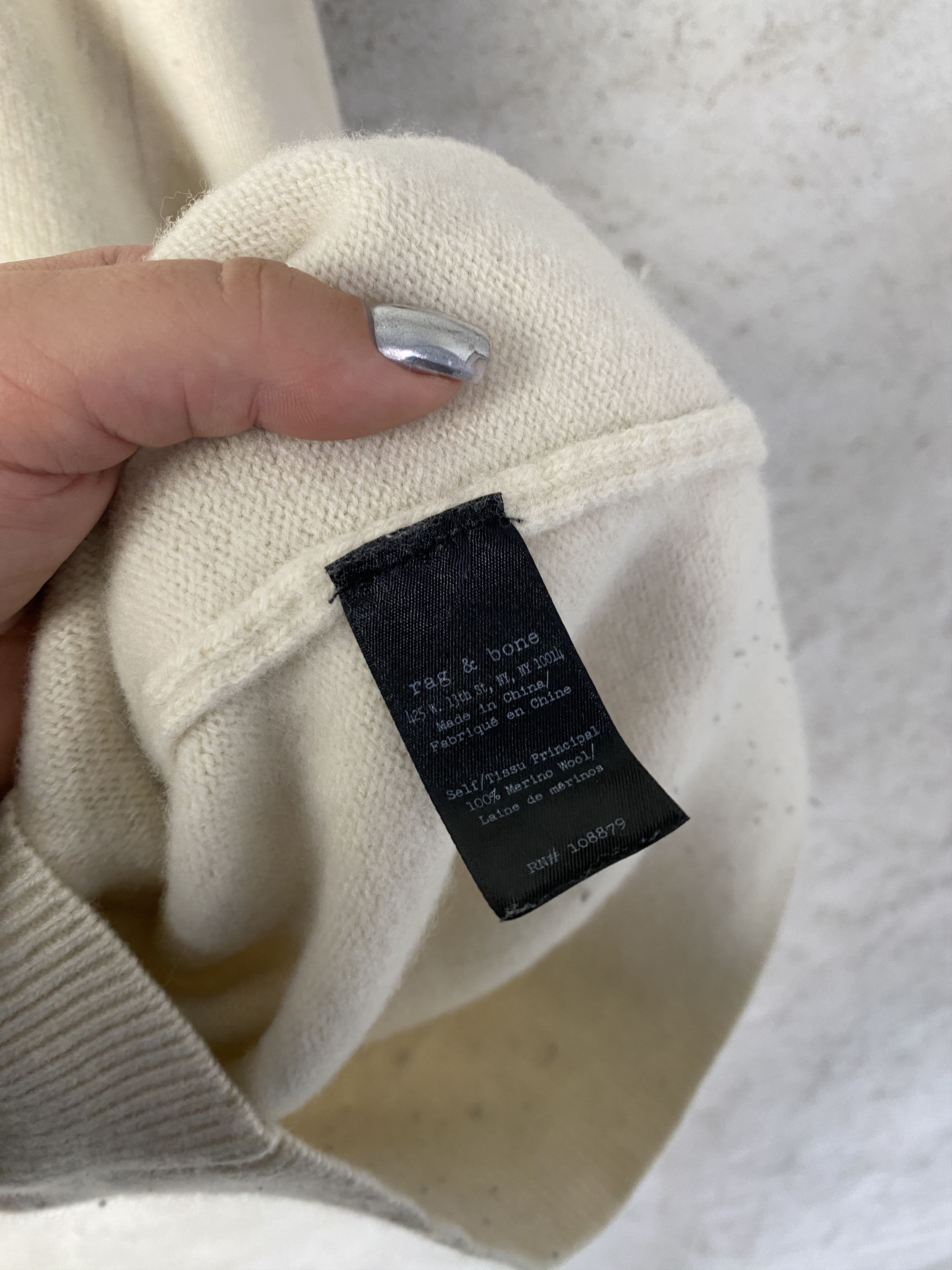 Rag & Bone Rag & Bone merino wool sweater knitwear Size US M / EU 48-50 / 2 - 4 Thumbnail