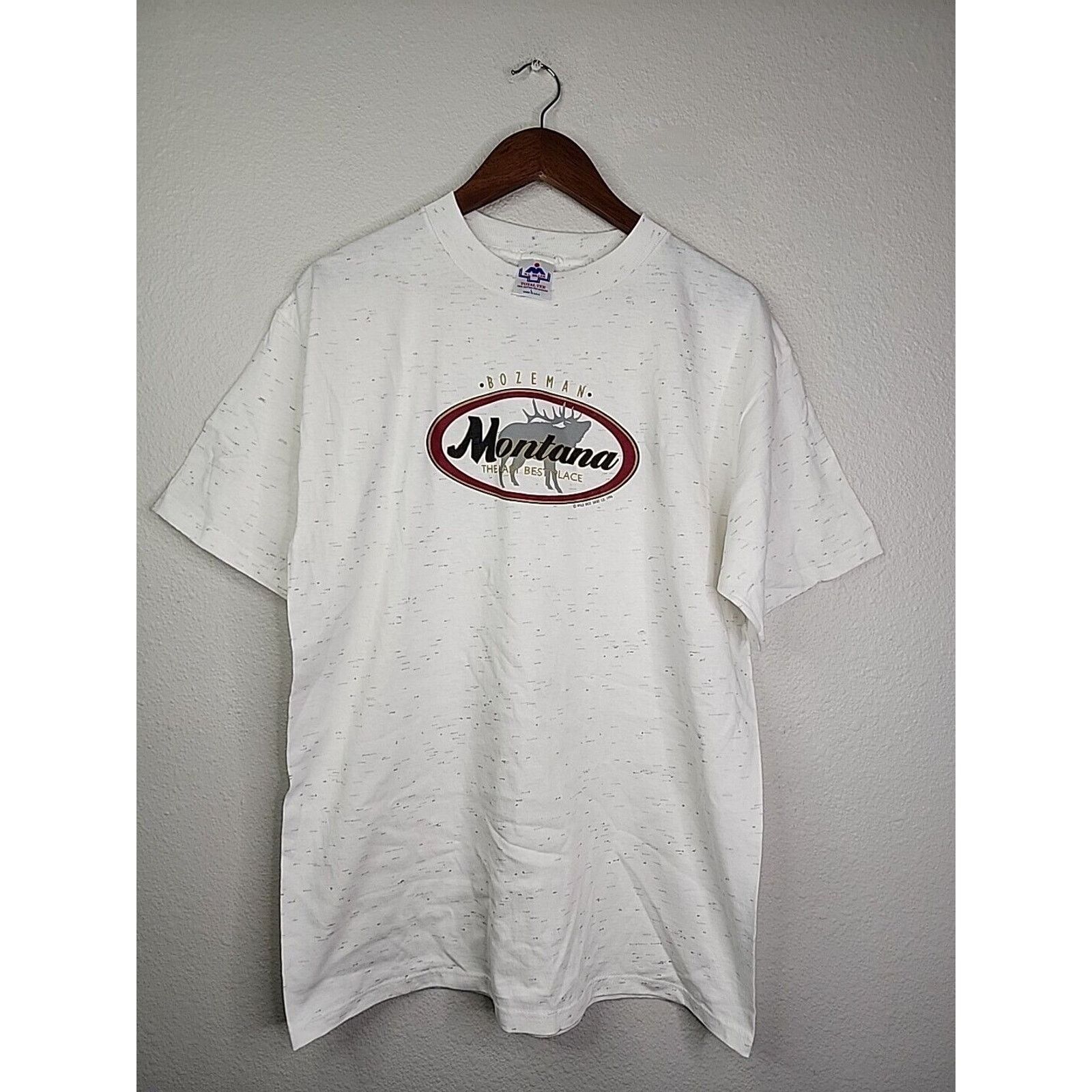 Vintage Vintage Bozeman Shirt Montana Nature Elk Graphic Tee 90s L Size US L / EU 52-54 / 3 - 1 Thumbnail