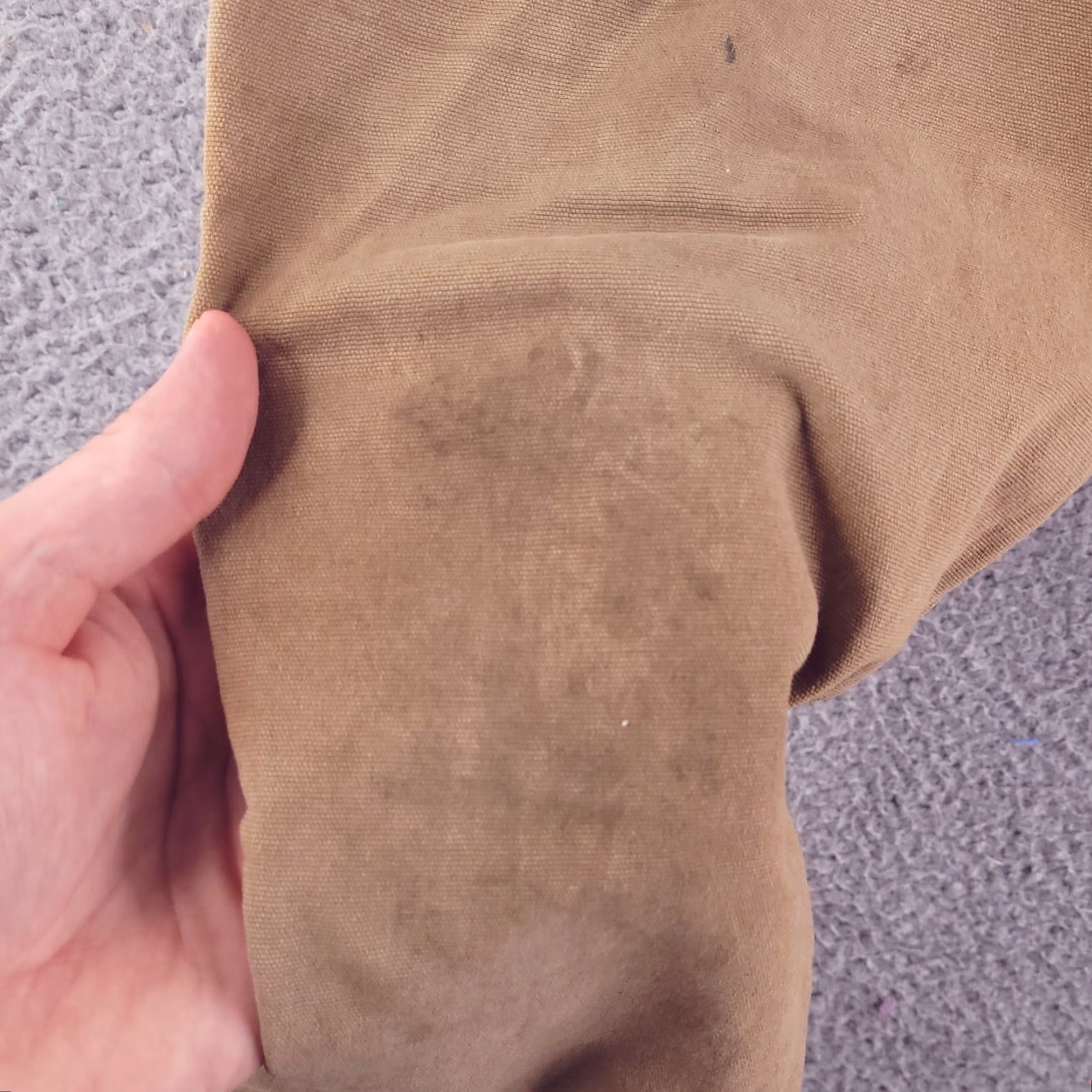 Vintage Ridgecut Toughwear Mens Pants 36x30 Brown Cotton Chino Straight Regular Distressed Workwear Size US 36 / EU 52 - 3 Thumbnail