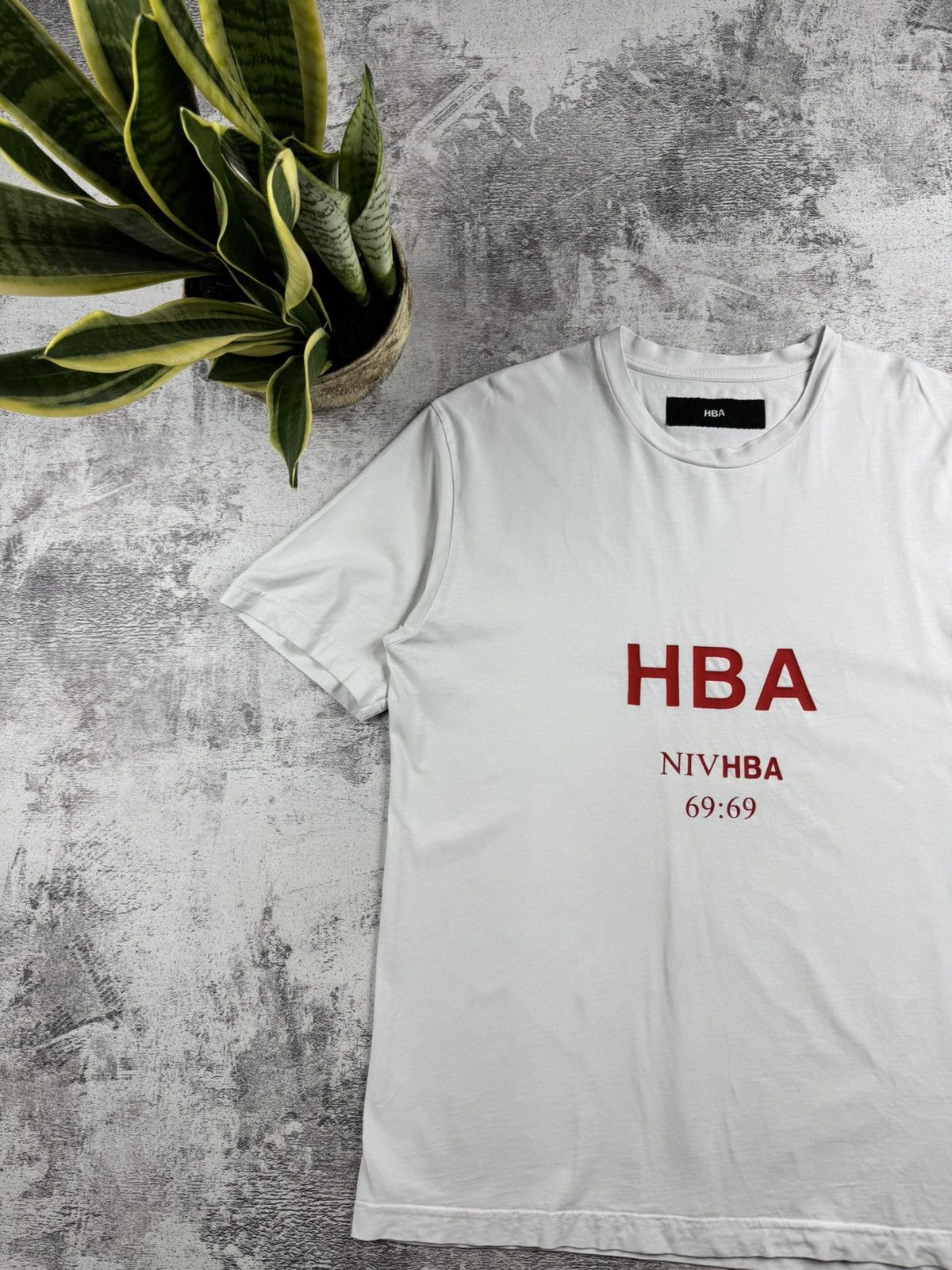 Hood By Air Hood By Air HBA 69:69 Men’s Large White Hip Hop Rap Cotton T Shirt Tee Jersey Size US L / EU 52-54 / 3 - 4 Thumbnail