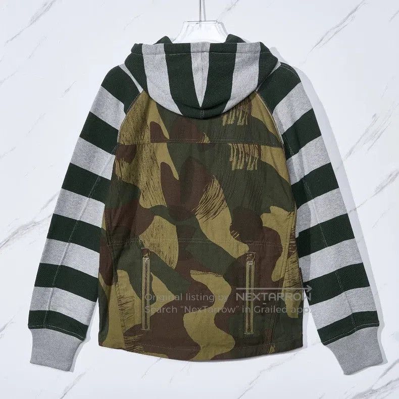 Junya Watanabe Junya Watanabe Denim Paneled Sweatshirt. Size US S / EU 44-46 / 1 - 5 Thumbnail