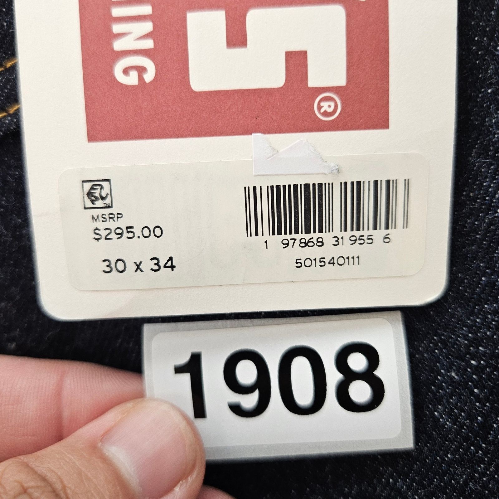 Levi's LEVI'S VINTAGE MEN'S 30X34 1954 501Z XX MADE IN JAPAN Size US 30 / EU 46 - 11 Thumbnail