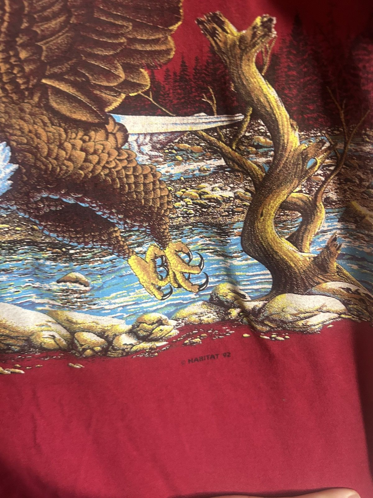 Vintage Vintage 1992 Nature Tee Size L Size US L / EU 52-54 / 3 - 3 Thumbnail