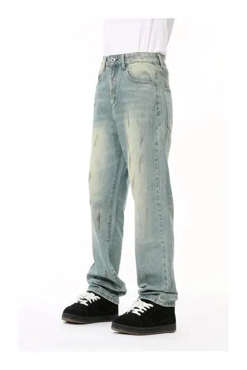 Jean American retro distressed washed gradient jeans Size US 32 / EU 48 - 5 Thumbnail