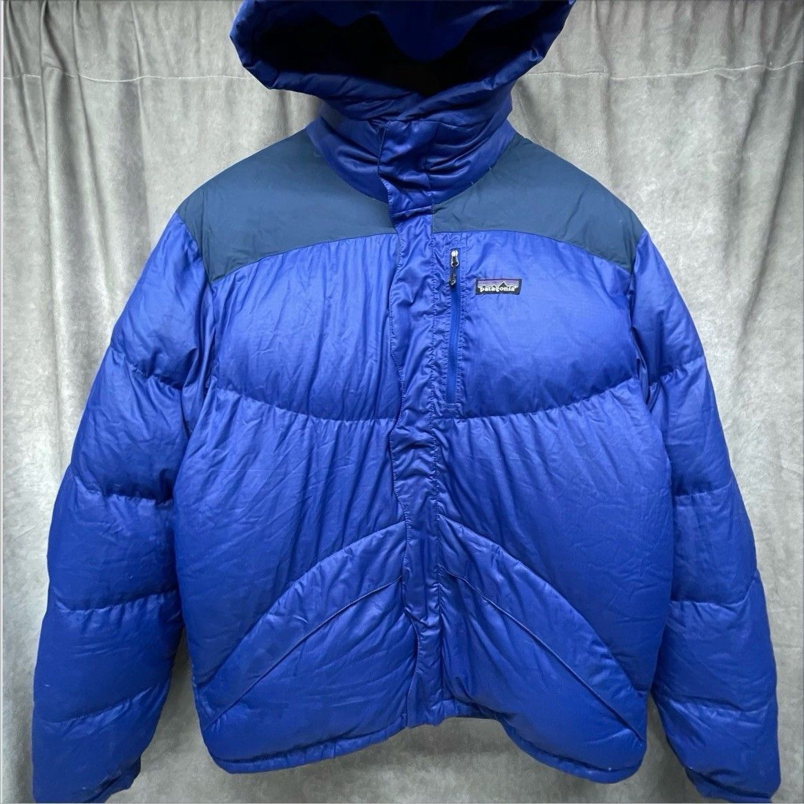 Patagonia VINTAGE (2008) PATAGONIA HIMALAYAN BAFFLED PARKA BLUE MEN ME Size US M / EU 48-50 / 2 - 1 Thumbnail