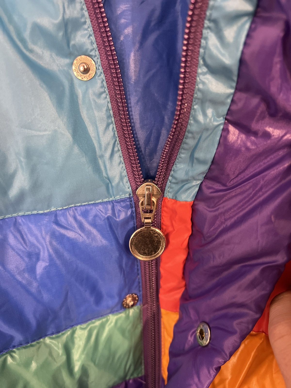 Moncler × Vintage Moncler grenoble vintage 1980's rare puffer Size L / US 10 / IT 46 - 7 Thumbnail