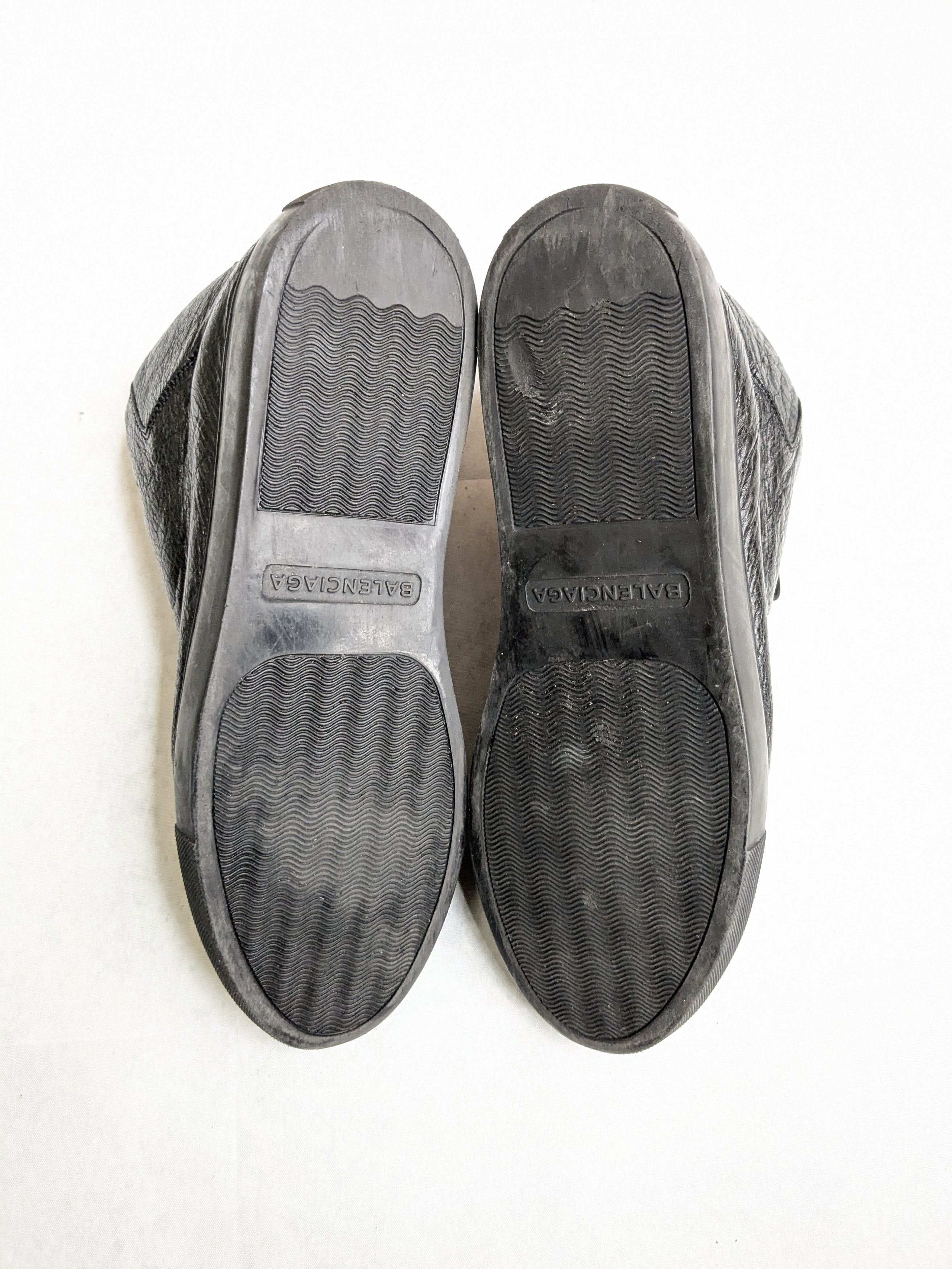 Balenciaga Balenciaga Arena Sneakers Black 11 Leather High Tops Size US 11 / EU 44 - 14 Thumbnail