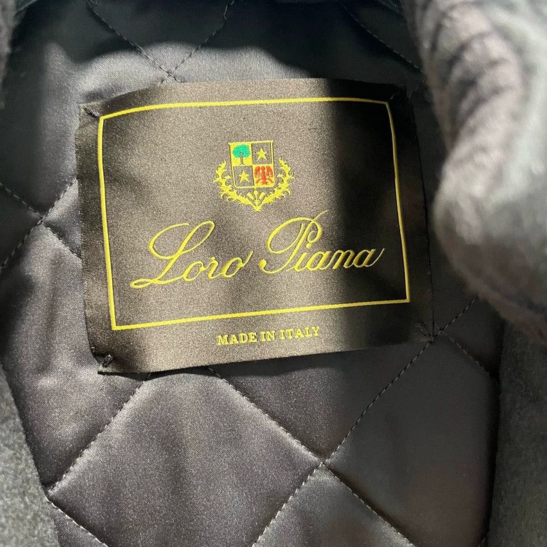 Loro Piana LORO PIANA Dark grey woolen collared hooded coat Size XS / US 0-2 / IT 36-38 - 5 Thumbnail