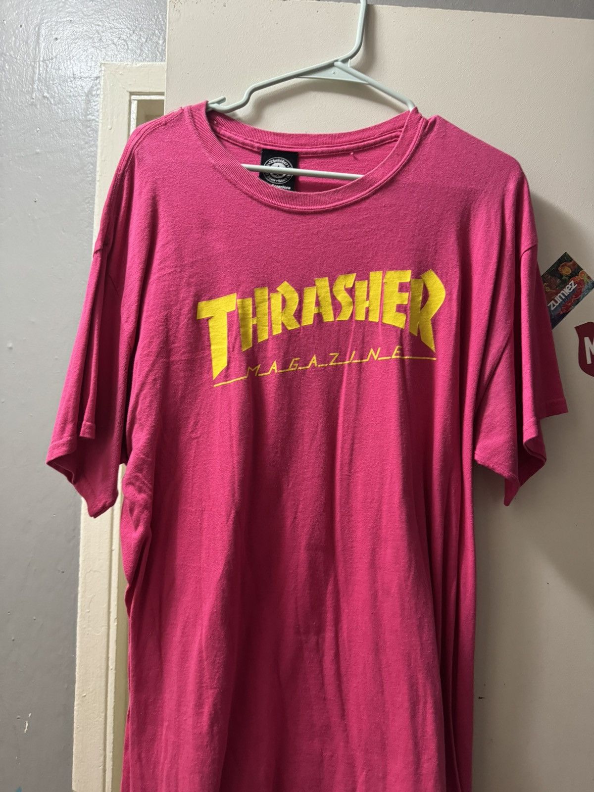 Thrasher Thrasher pink tee Size US L / EU 52-54 / 3 - 2 Thumbnail