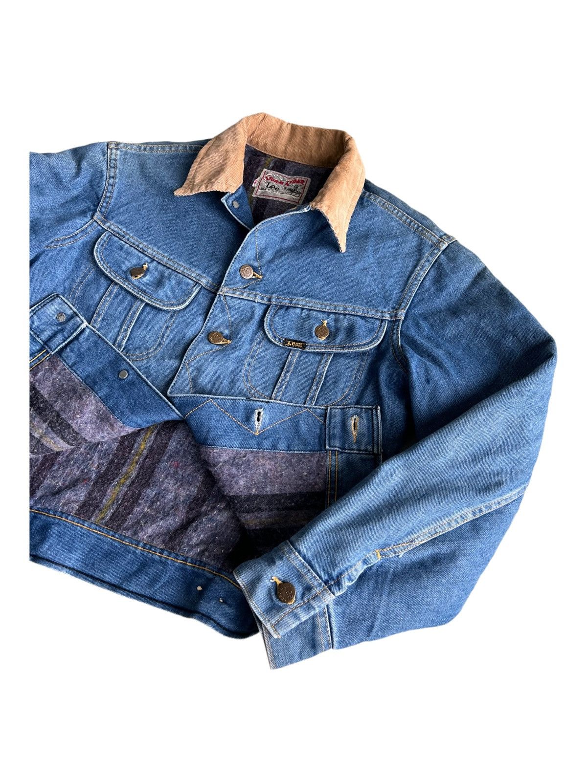 Denim Jacket × Lee × Vintage Vintage LEE Storm Rider Blanket