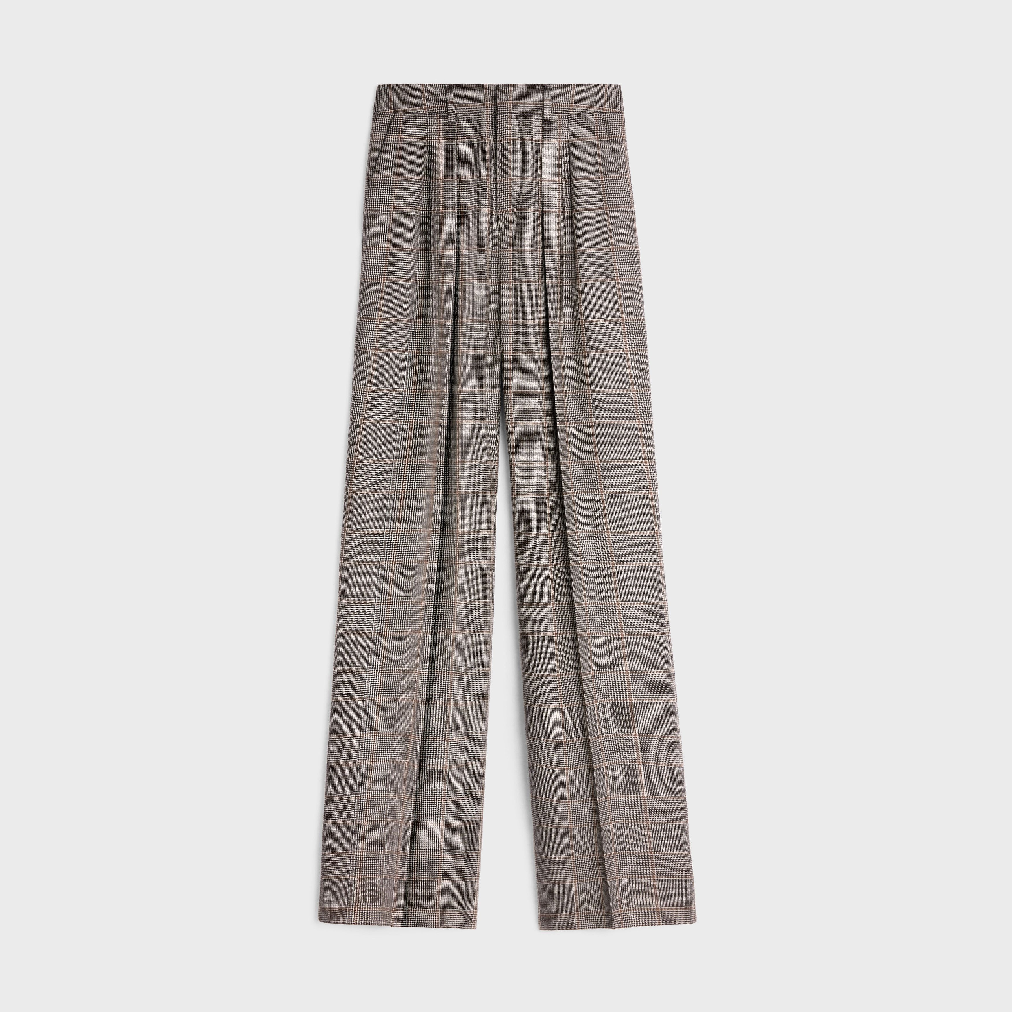 Celine o1w1db10925 2P781464S Double-pleated Tixie Pant Multicolor Size 30" / US 8 / IT 44 - 1 Thumbnail
