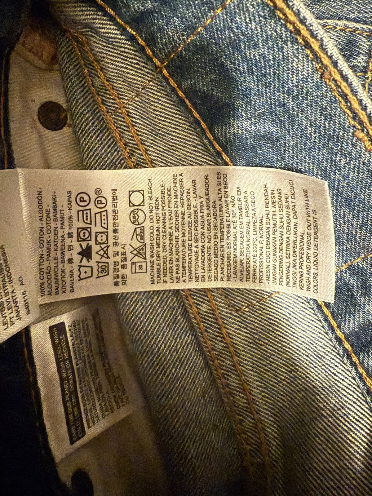 Levi's × Supreme Supreme x Levi Size US 32 / EU 48 - 7 Thumbnail