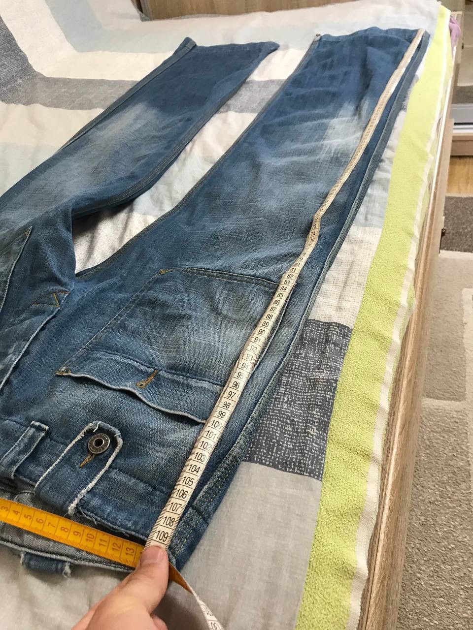 Diesel 🔥 Vintage Diesel Jeans Work Distressed Japanese Pants Denim Size US 30 / EU 46 - 18 Thumbnail
