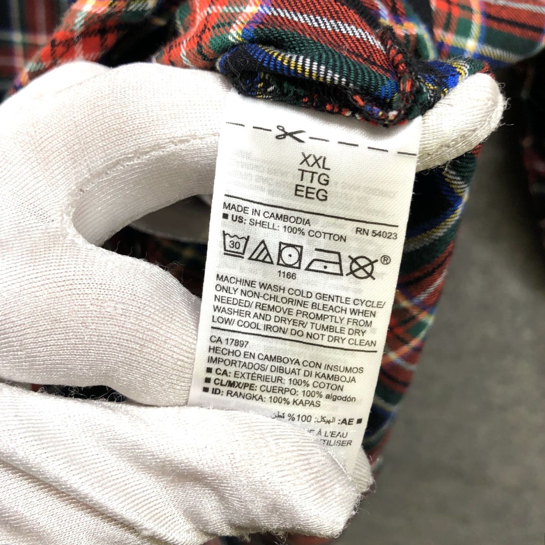 Old Navy Old Navy Flannel Shirt Womens XXL Relaxed Classic Scotch Plaid Red Shirt Size XXL / US 16-18 / IT 52-54 - 6 Thumbnail
