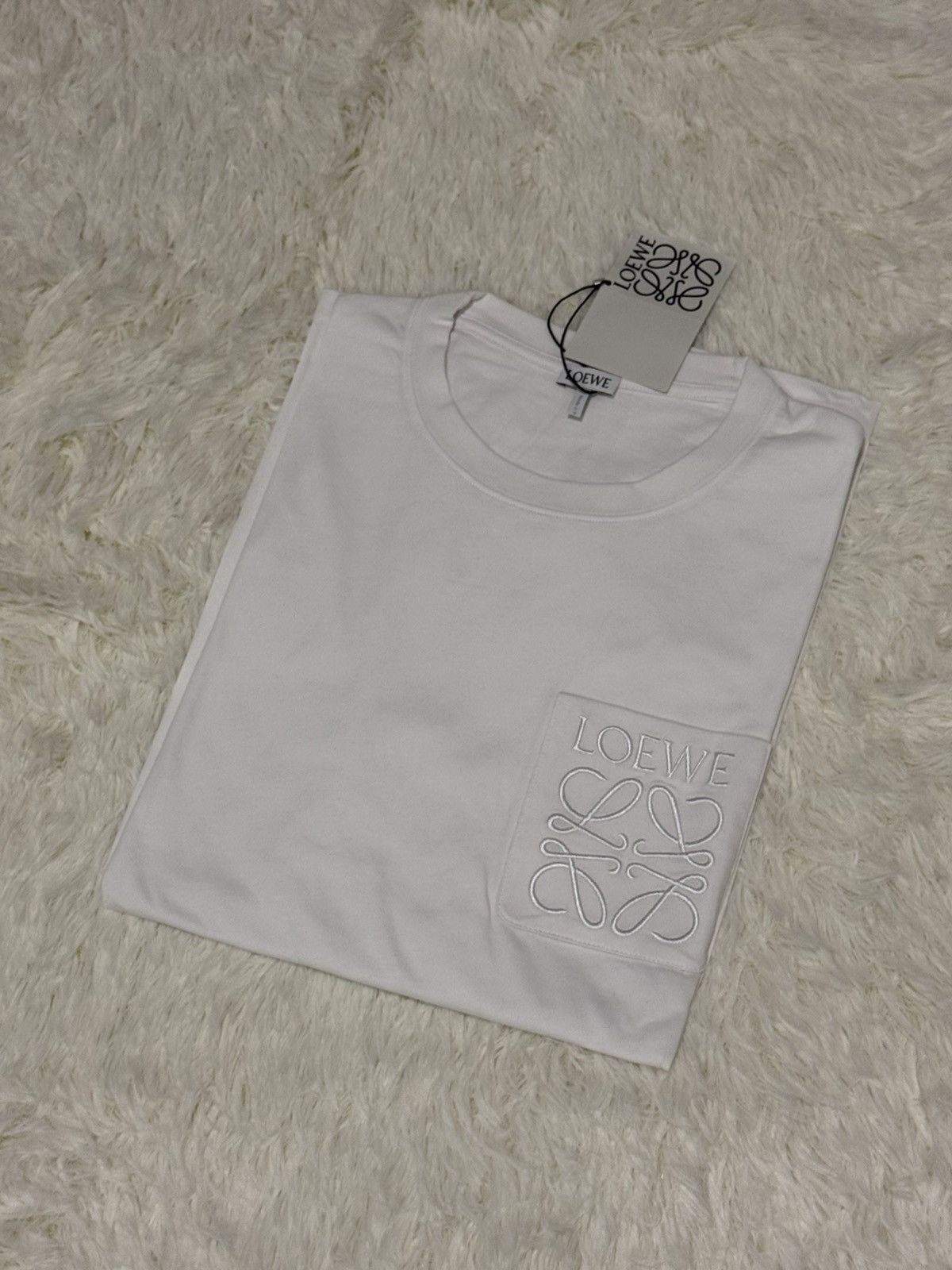 Loewe Loewe White T-shirt Size US M / EU 48-50 / 2 - 1 Thumbnail