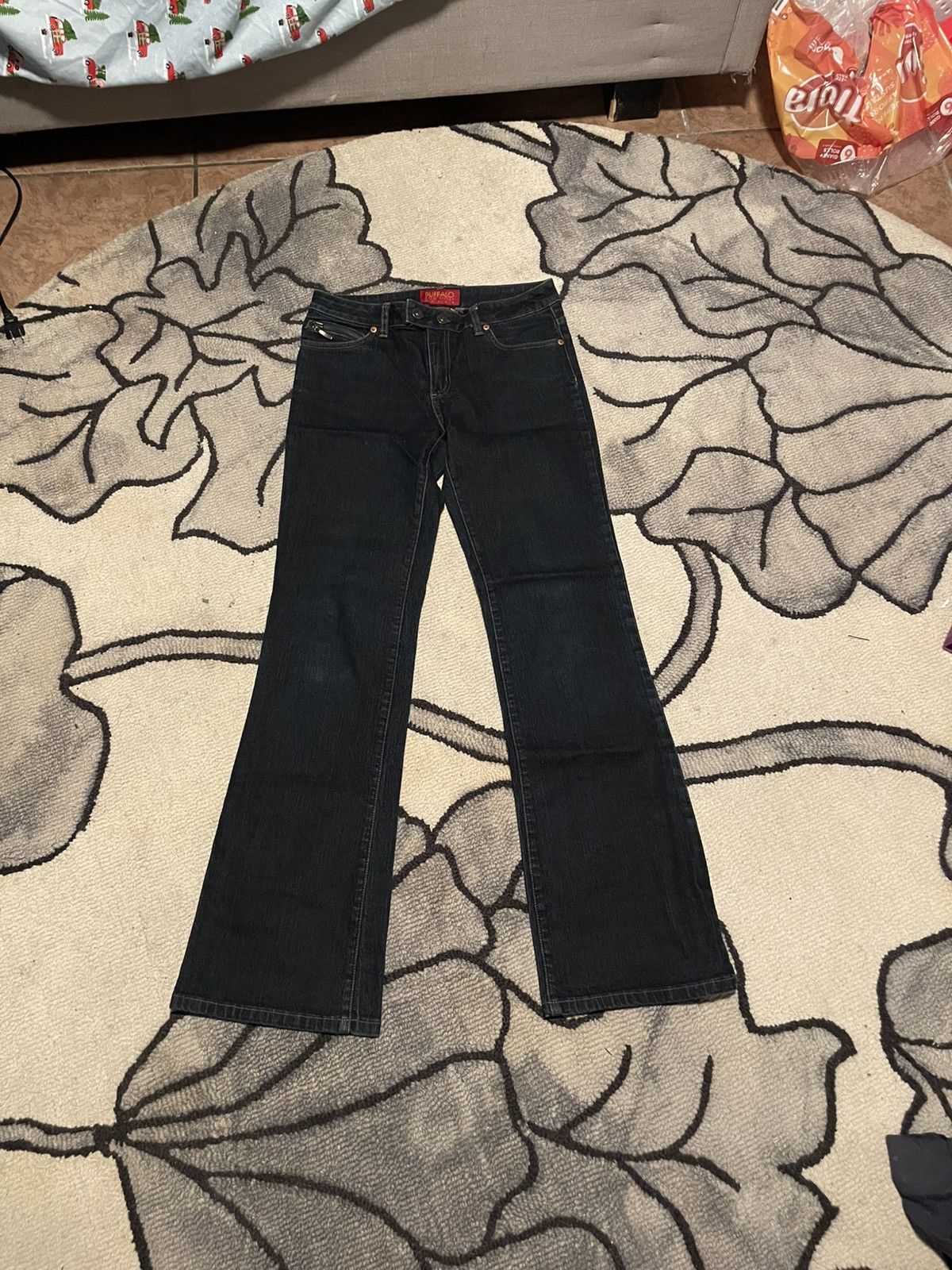 Buffalo David Bitton × Designer × Vintage Buffalo Flared Jeans Size 27" / US 4 / IT 40 - 1 Thumbnail